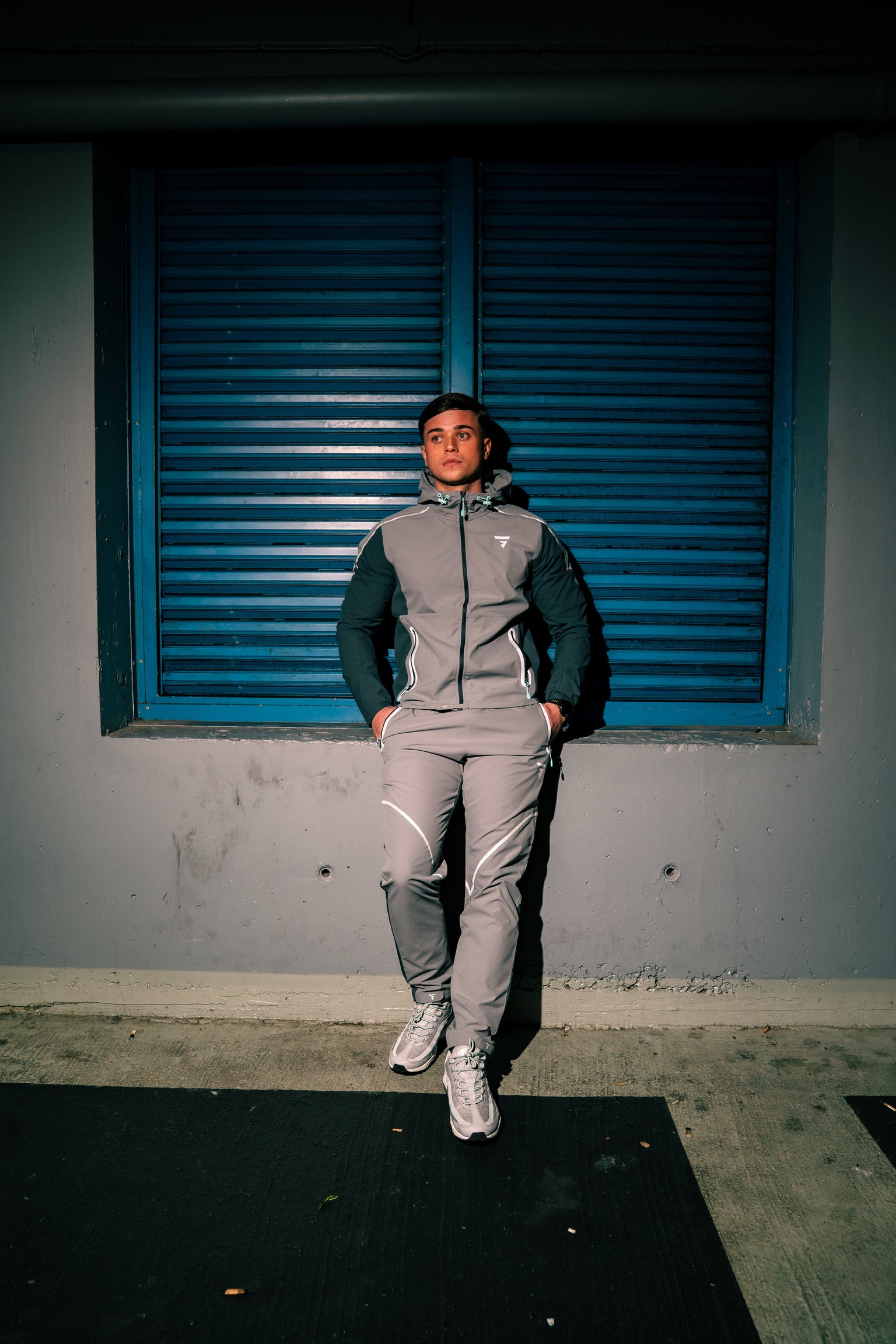 Reflect Pant - Light Grey/Dark Grey/Aqua Blue