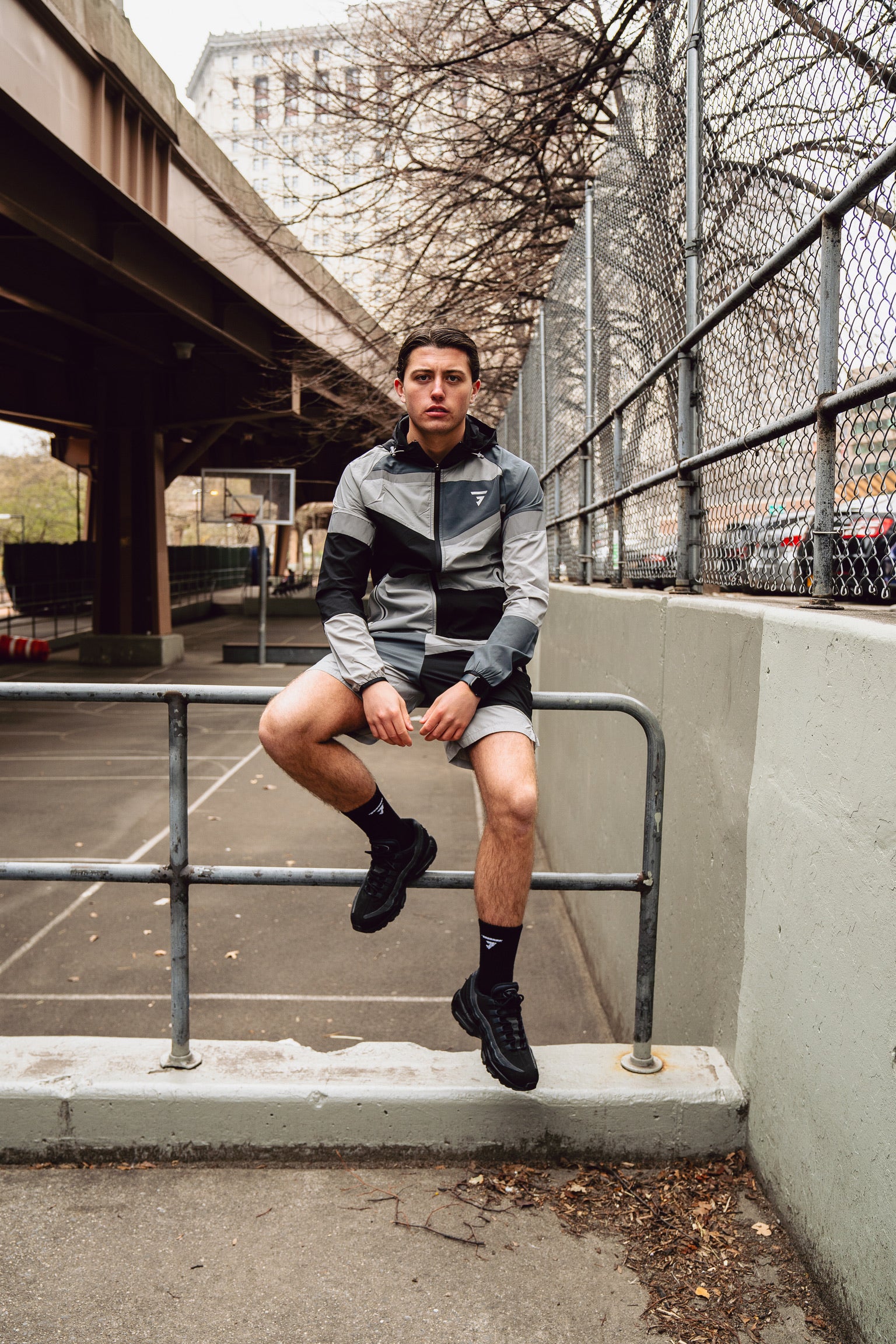GRIID Panel Shorts - Black/Onyx/Platinum Grey