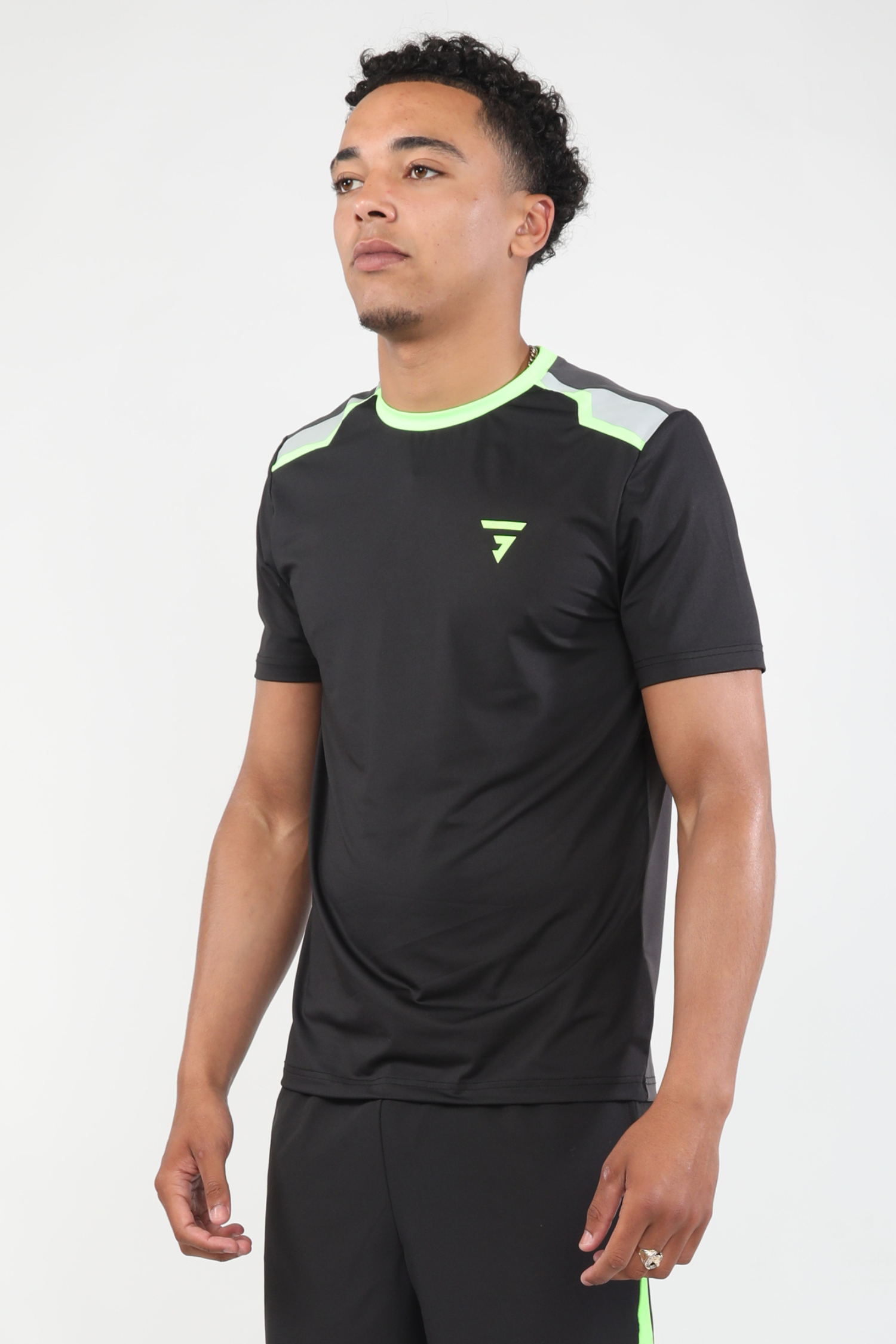 Evo Tee - Black/Neon