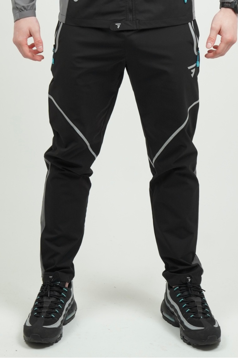 GRIID Reflect Pant - Black/Slate Grey/Aqua