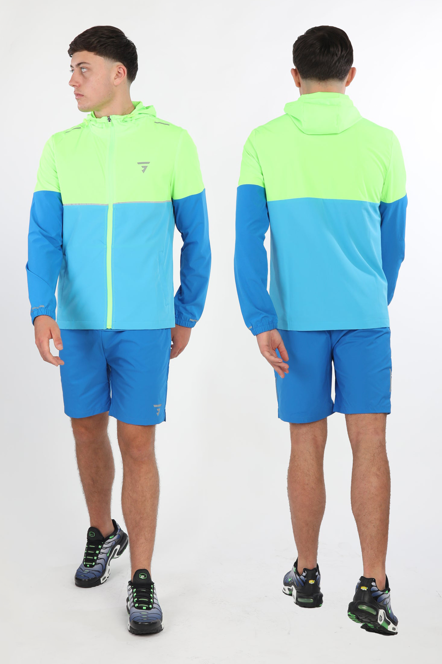 GRIID Ventus Windrunner - Lime Green/Cerulean Blue