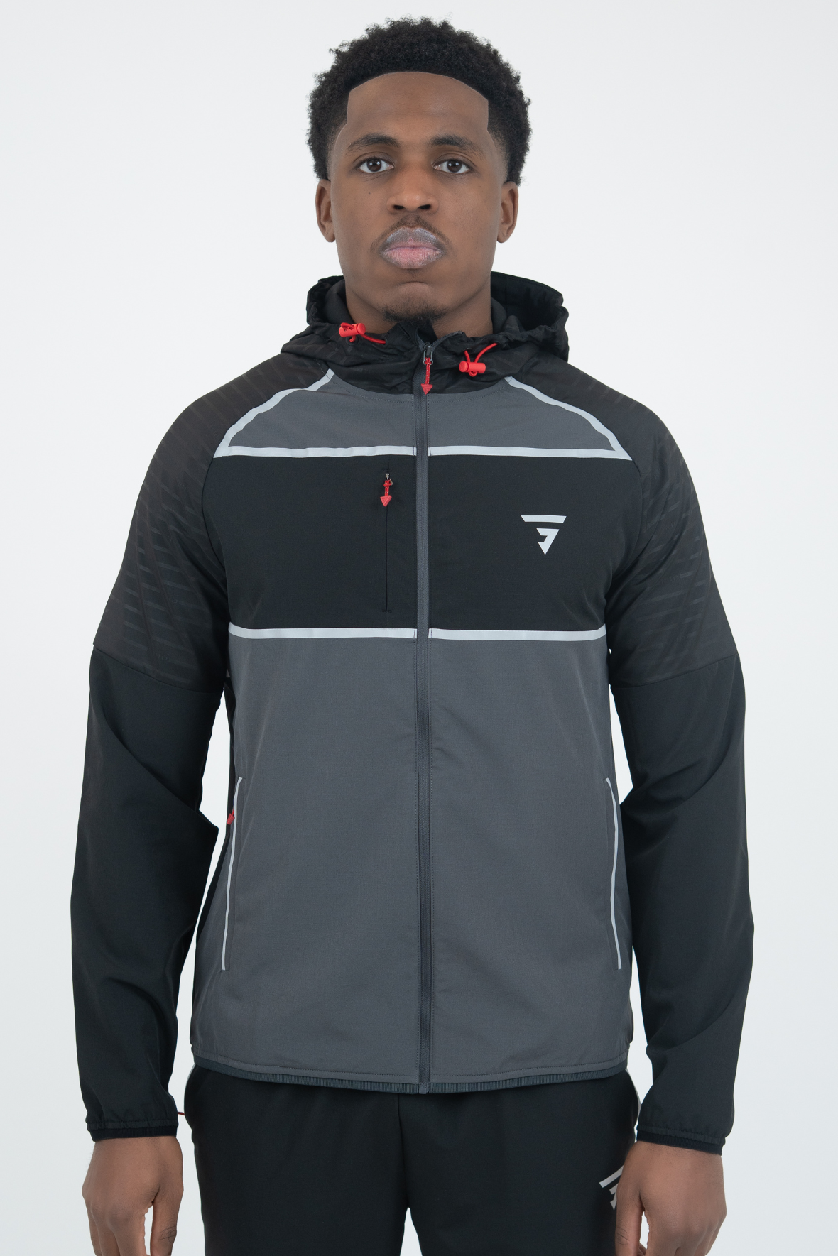 Glitch Jacket - Carbon Black