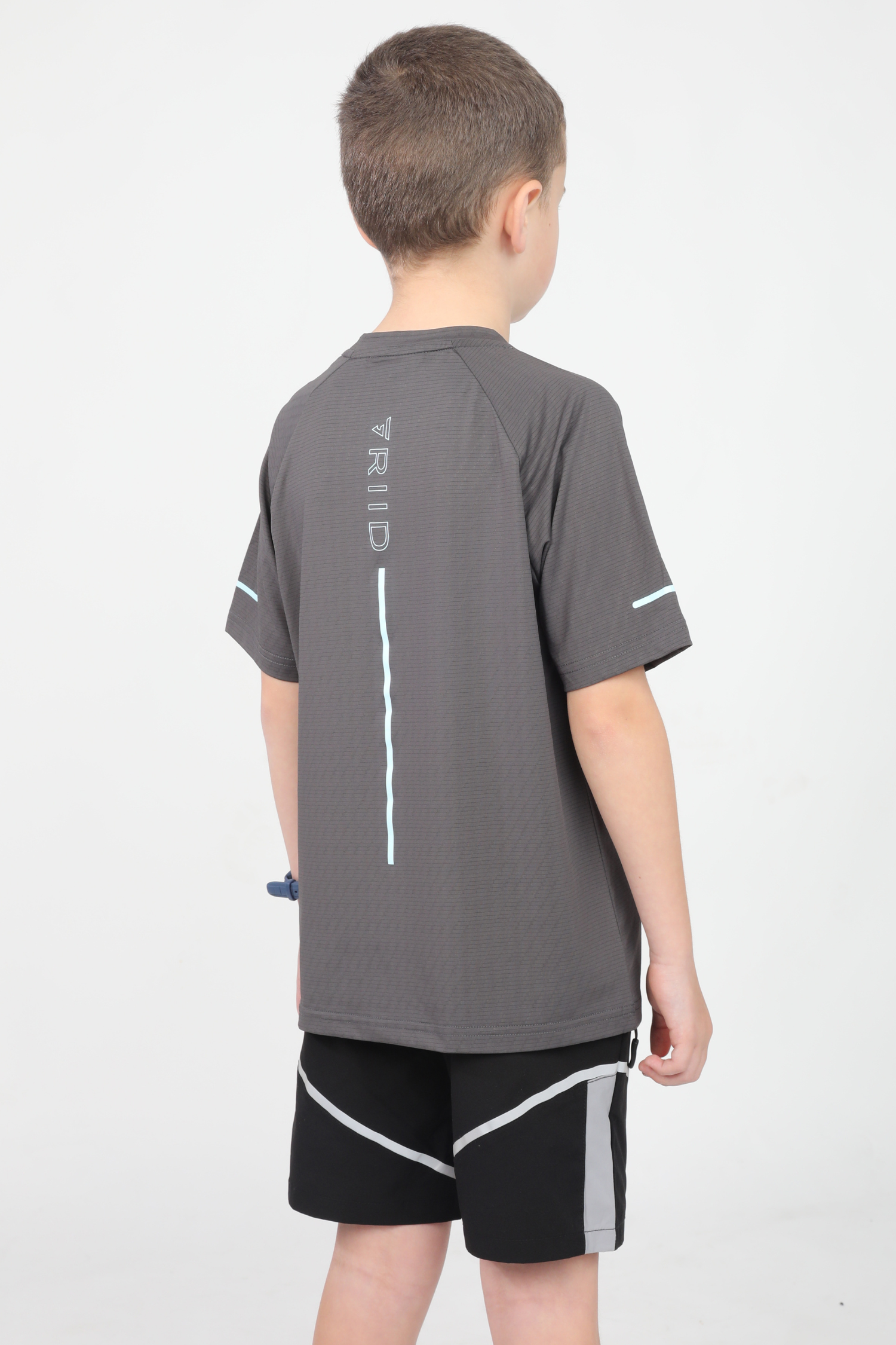 Junior Pace Tee - Dark Grey