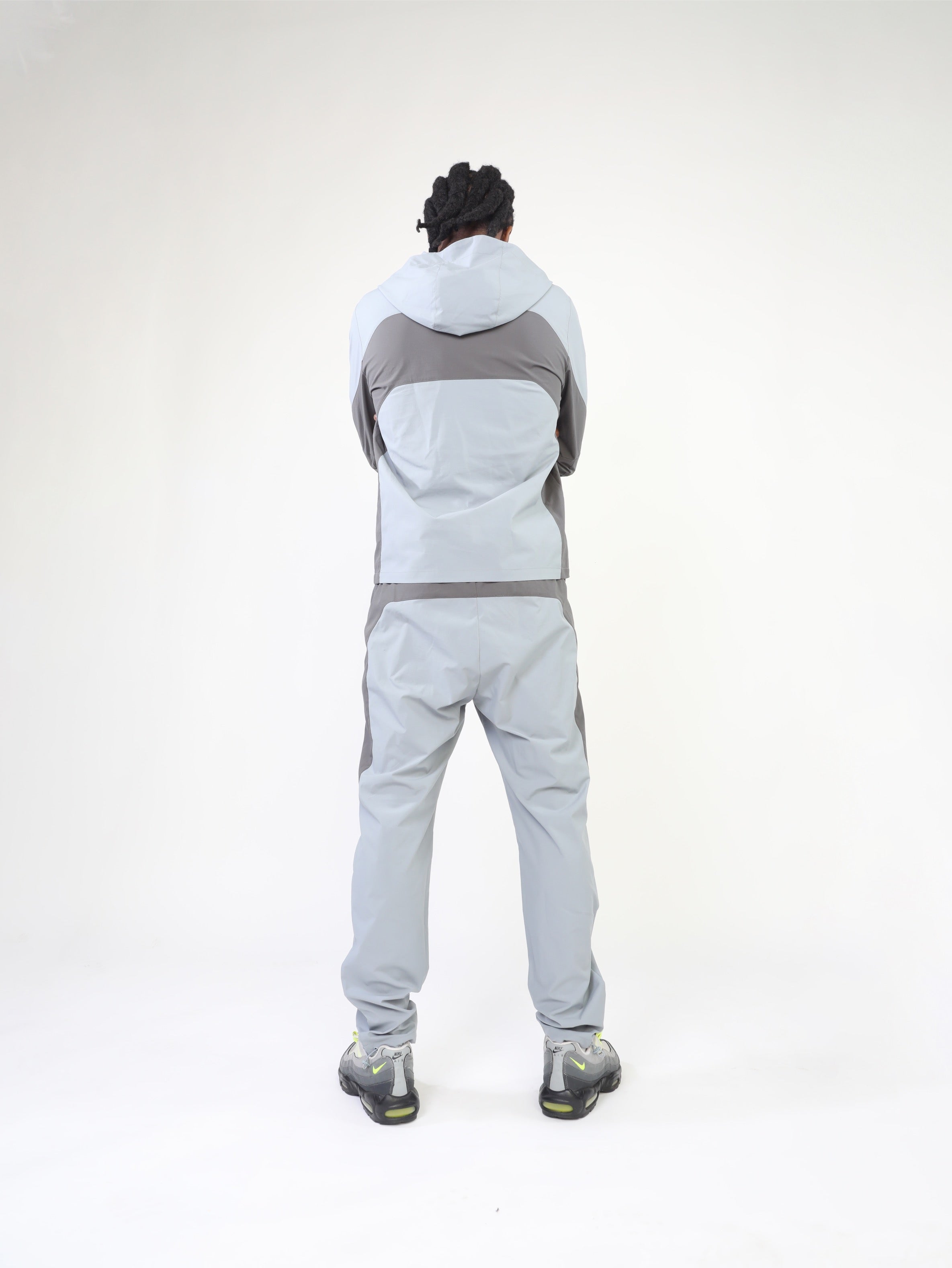 GRIID Ridge Jacket - Storm Grey/Charcoal/Surge Green