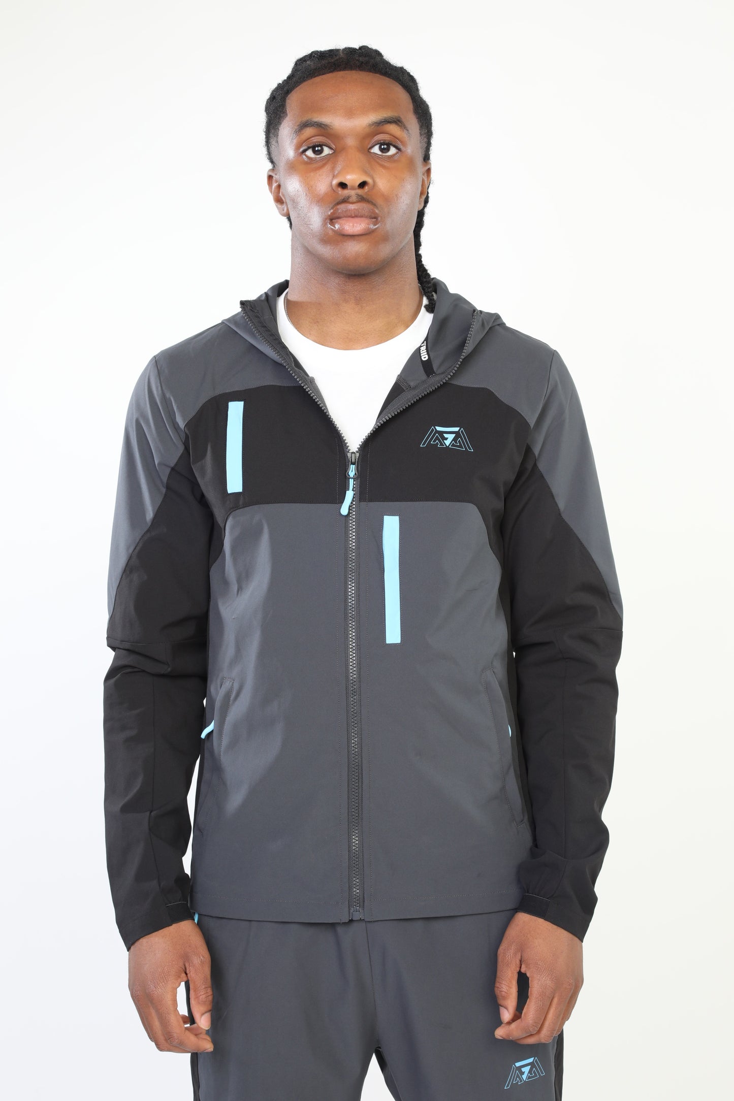 Ridge Jacket - Shadow Grey/Phantom Black/Electric Blue