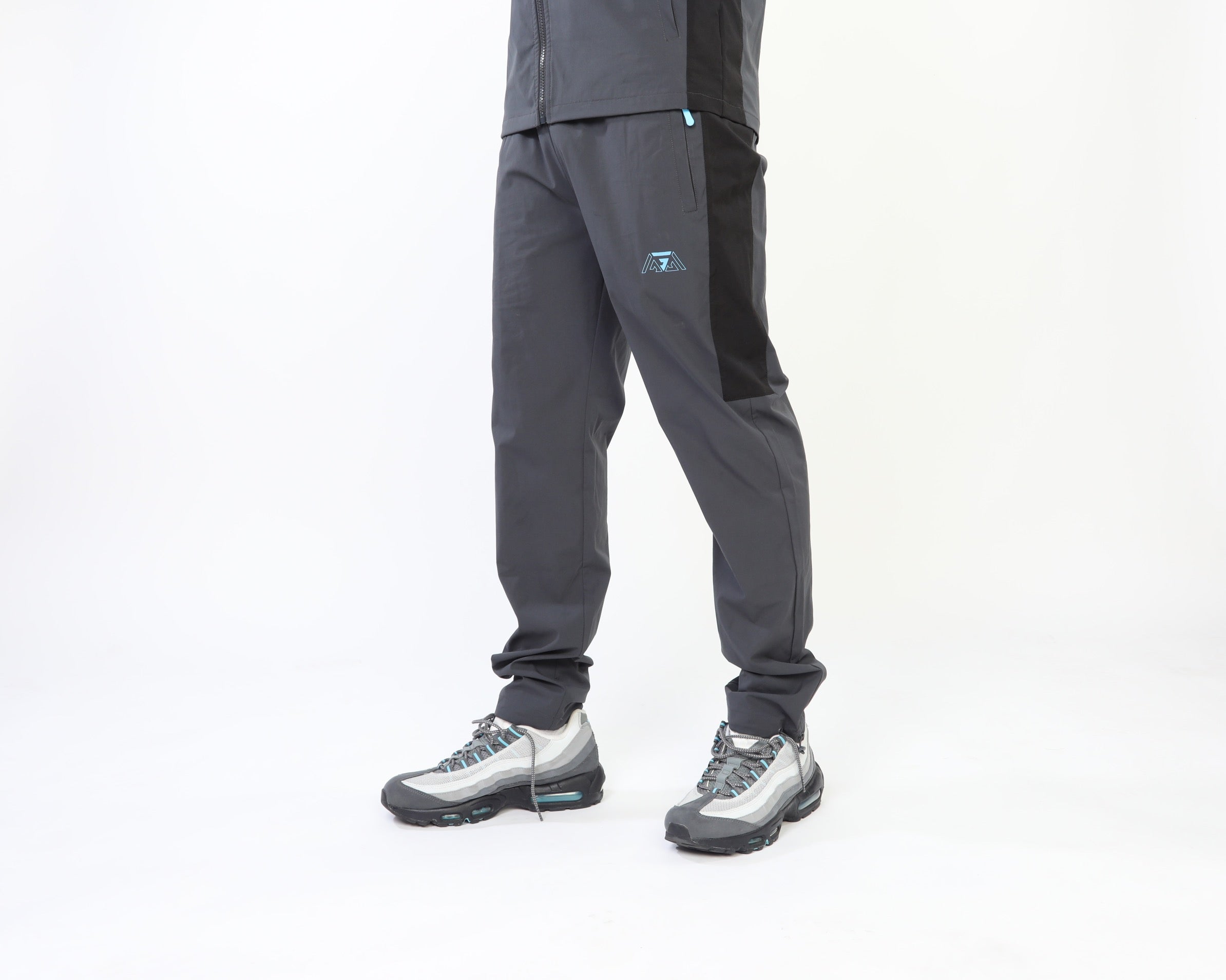 GRIID Ridge Pant - Shadow Grey/Phantom Black/Electric Blue