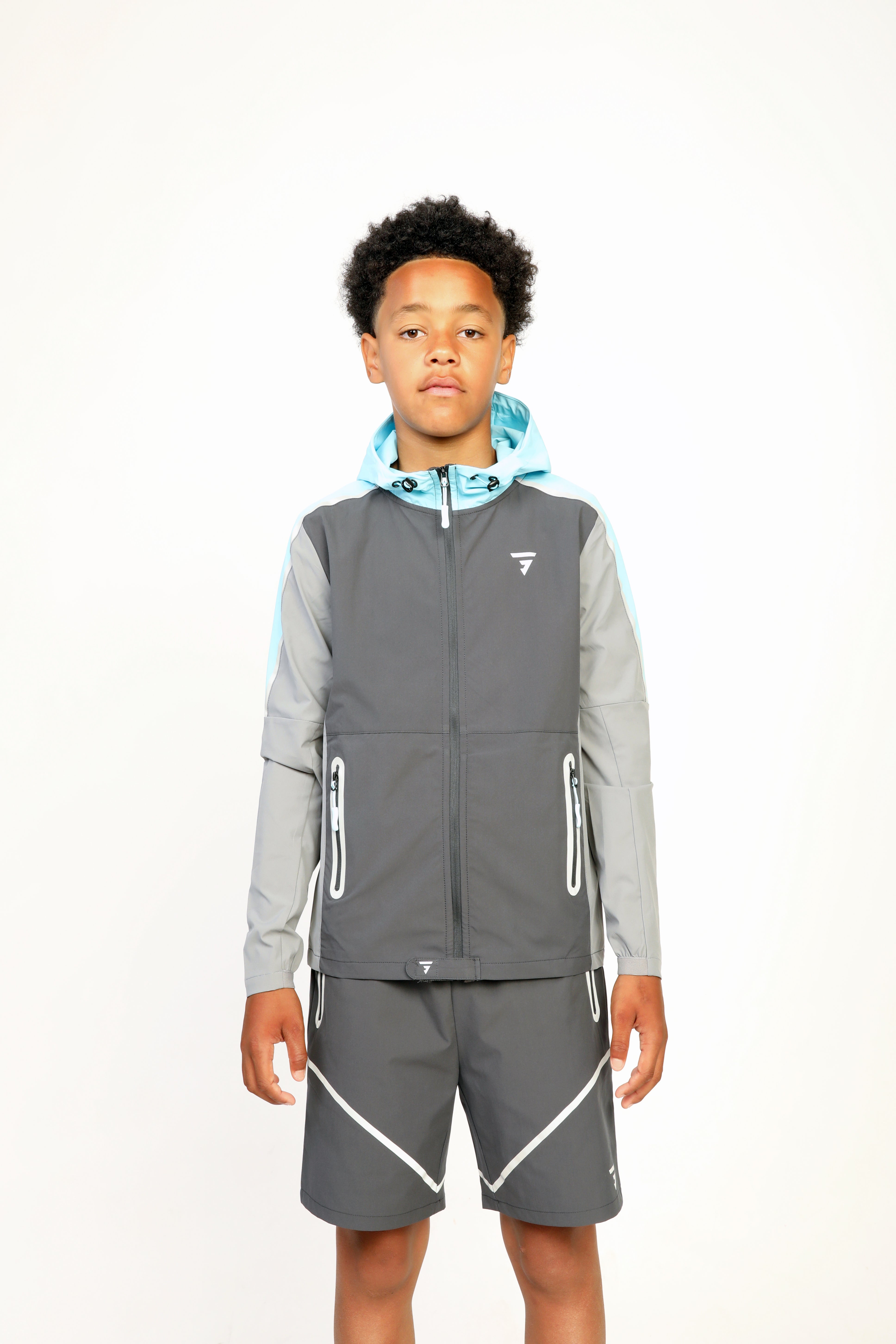 GRIID Junior Reflect Jacket - Clear Tides