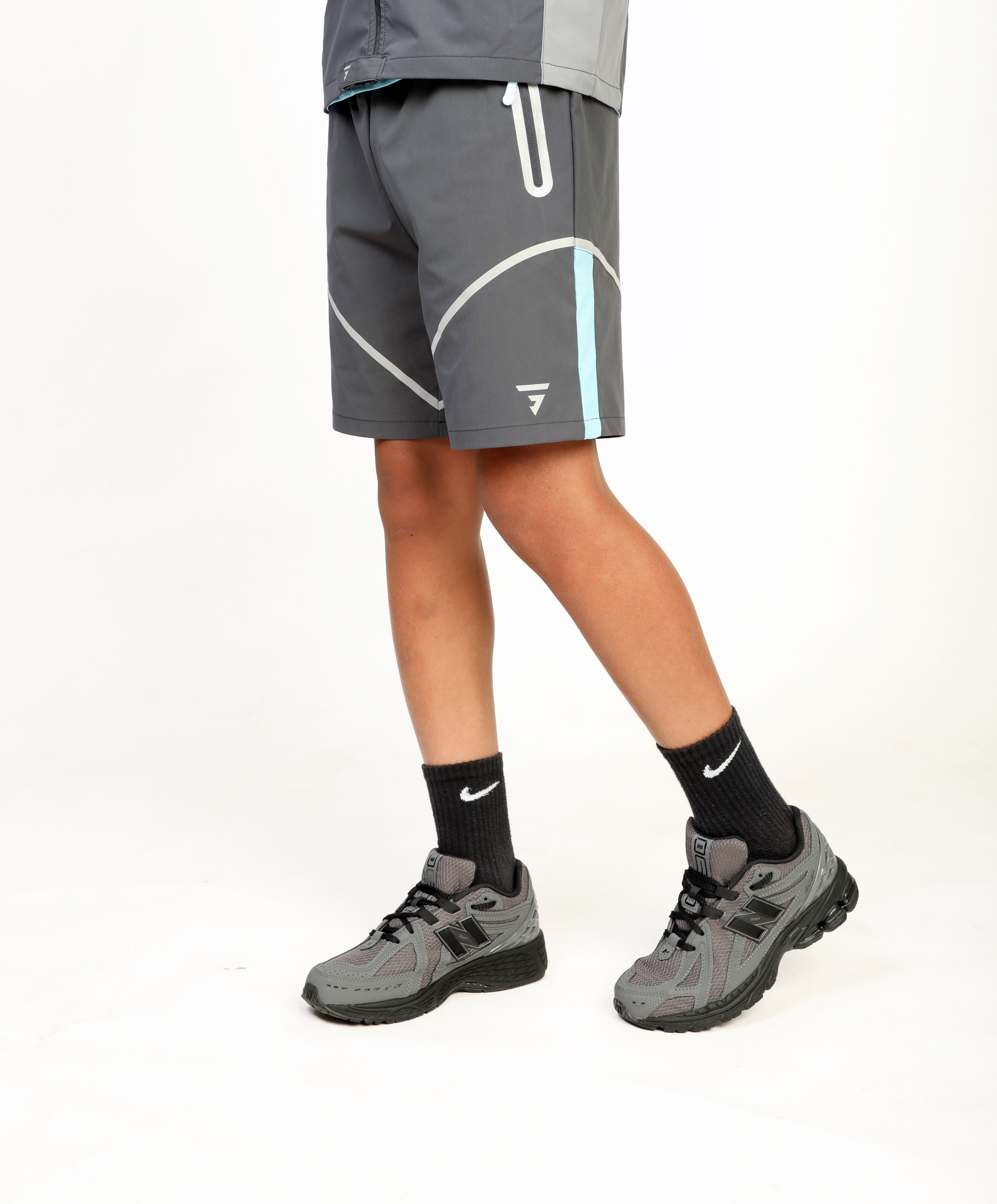 GRIID Junior Reflect Shorts - Clear Tides