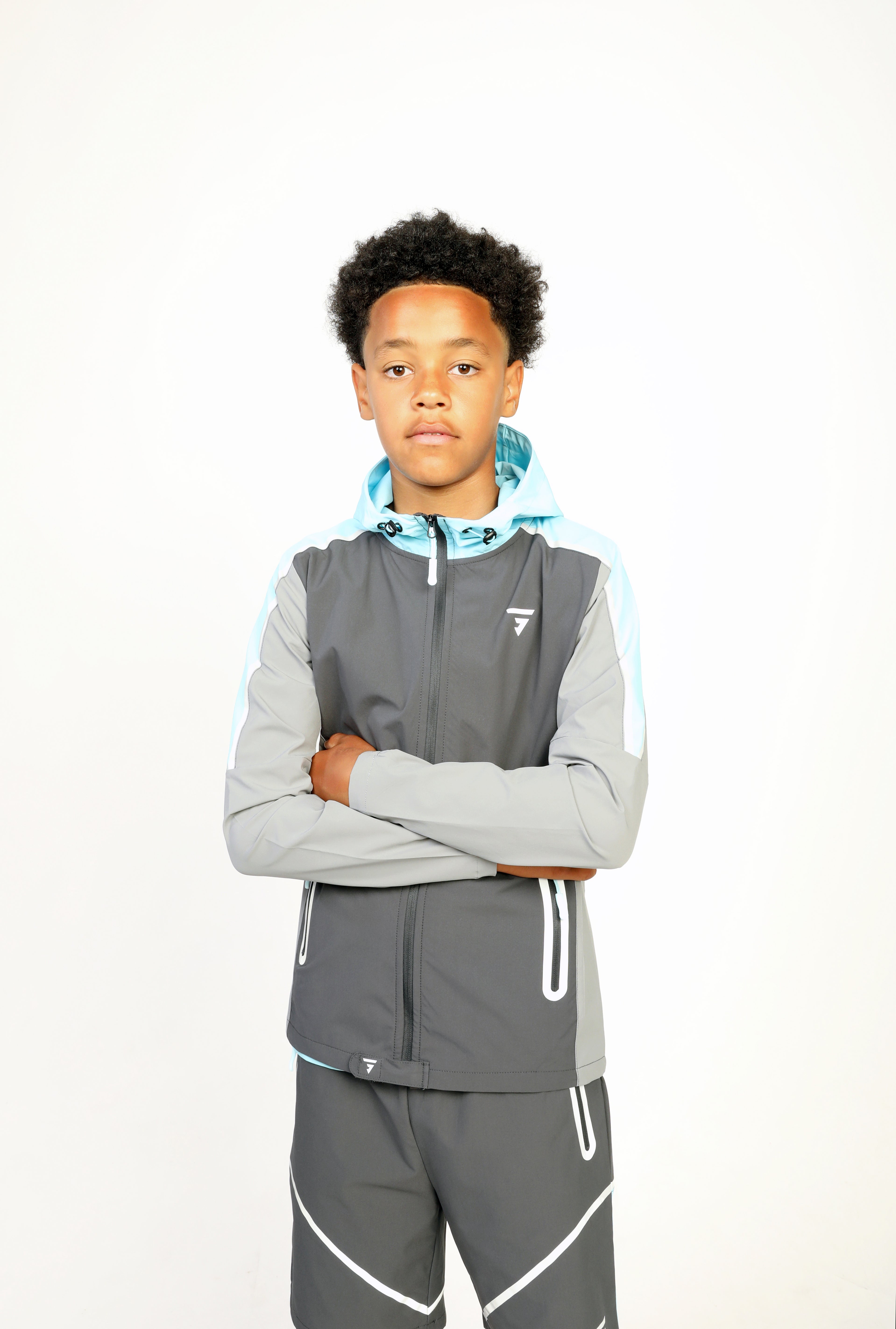 GRIID Junior Reflect Jacket - Clear Tides