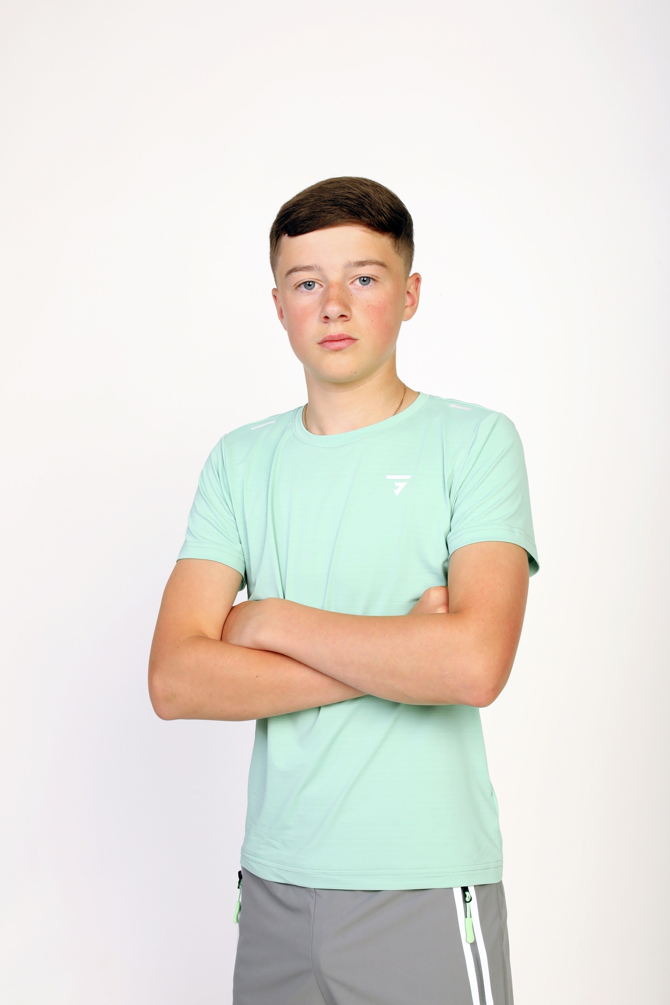 GRIID Junior Flow Tee - Clean Green