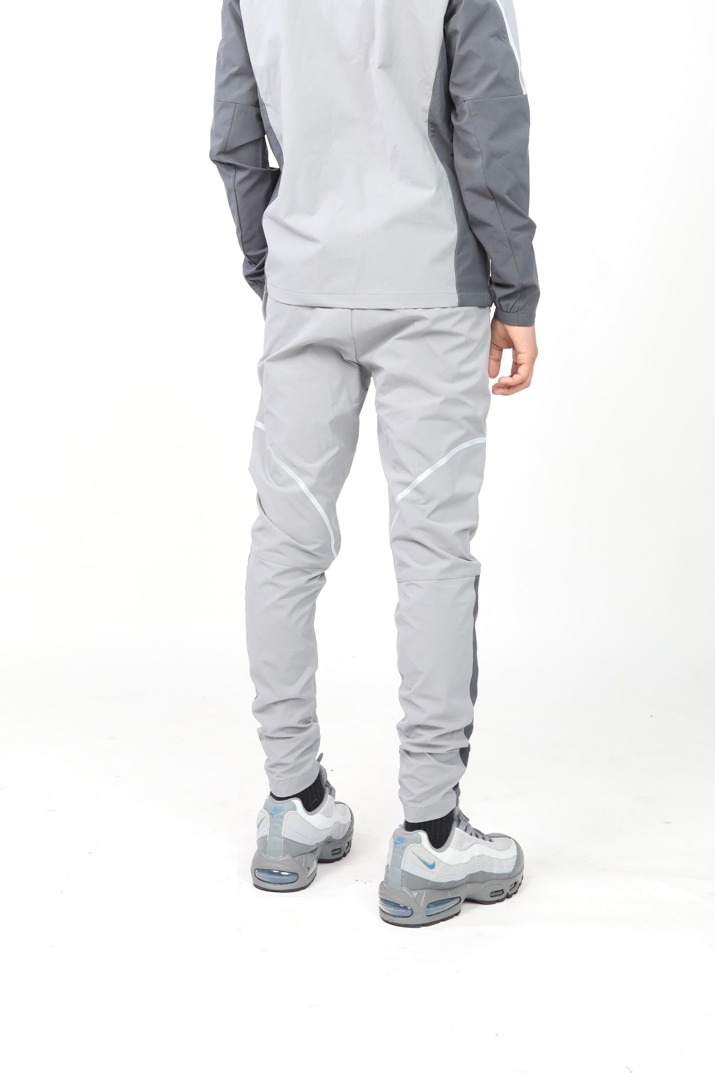 Junior Reflect Pant - Light Grey/Dark Grey/Aqua Blue
