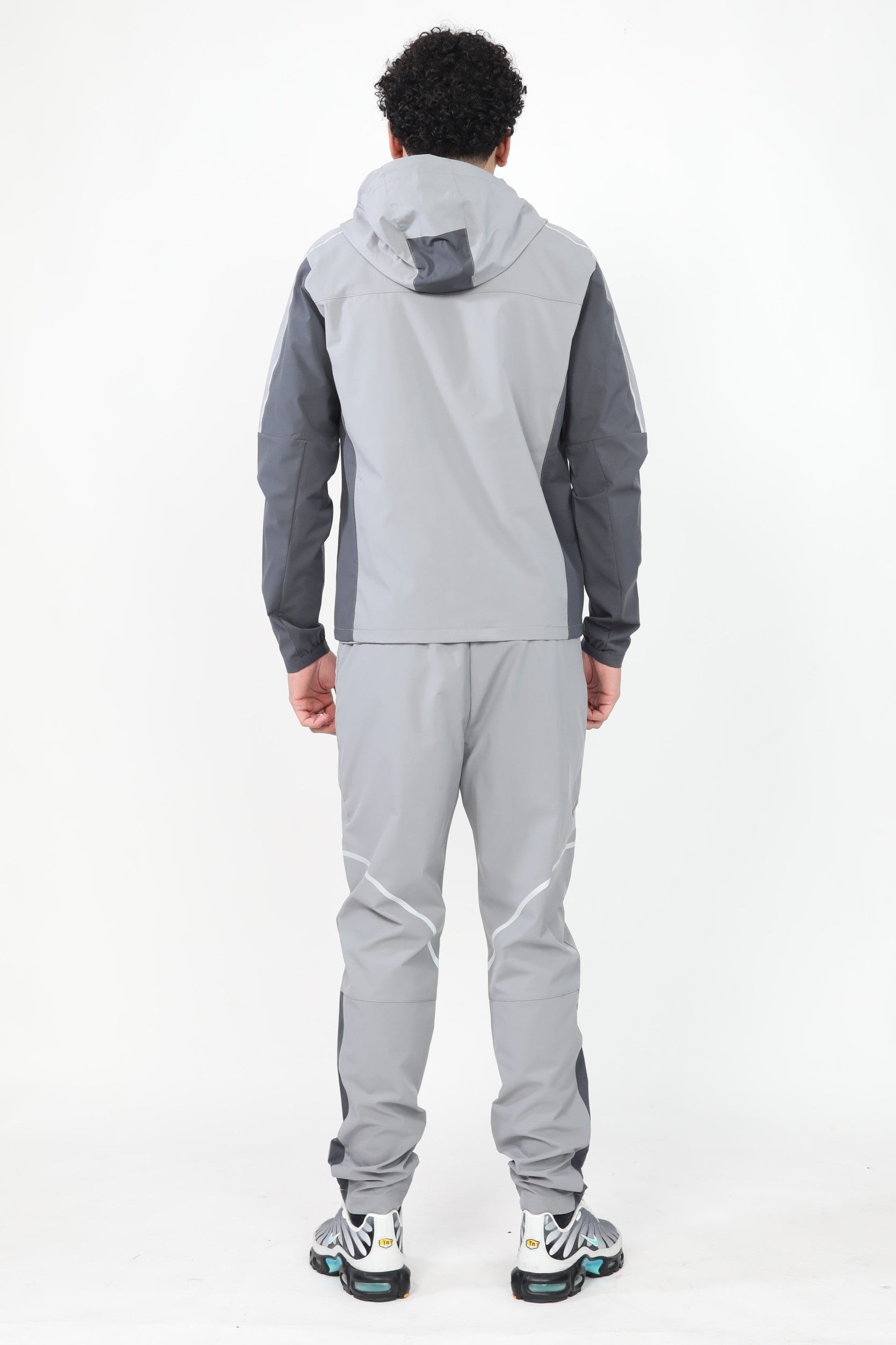 Reflect Jacket - Light Grey/Dark Grey/Aqua Blue