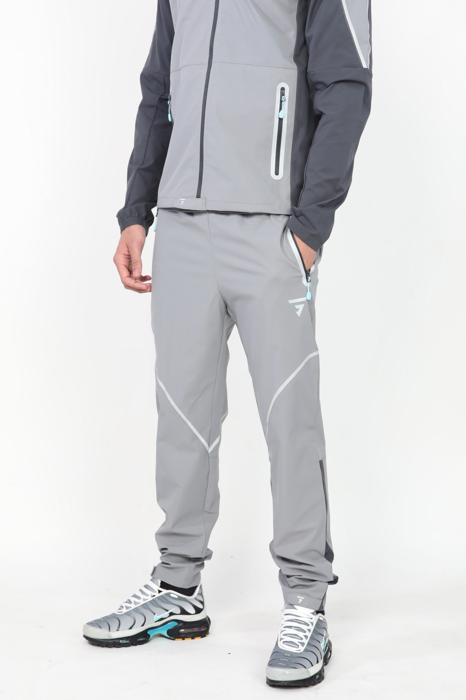 Reflect Pant - Light Grey/Dark Grey/Aqua Blue