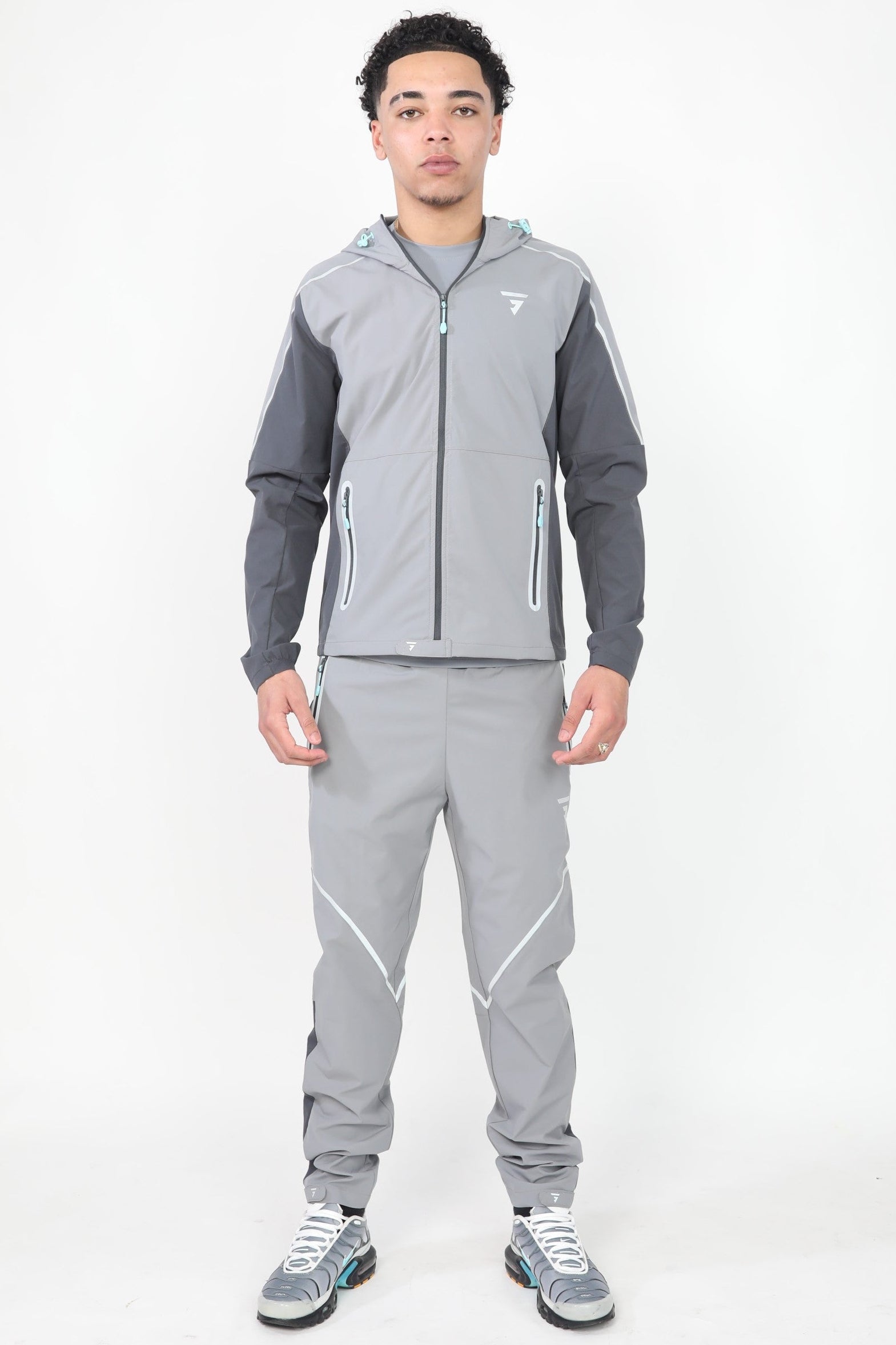 Reflect Pant - Light Grey/Dark Grey/Aqua Blue