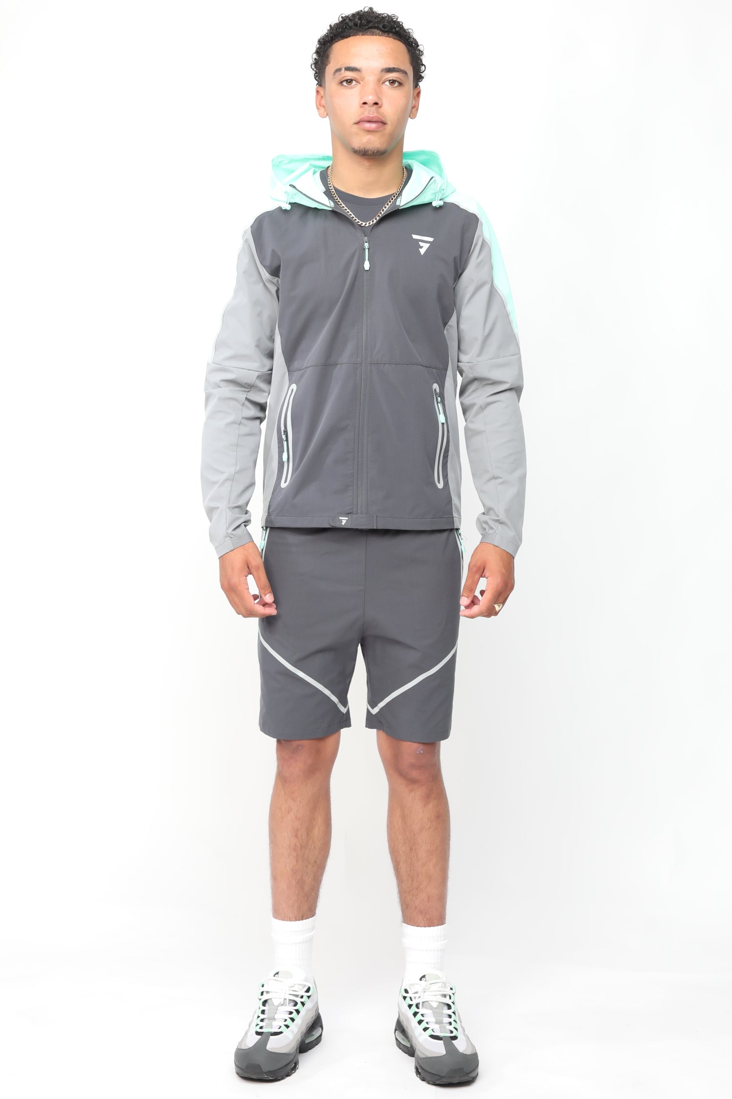 Reflect Jacket - Wolf Grey / Hyper Mint