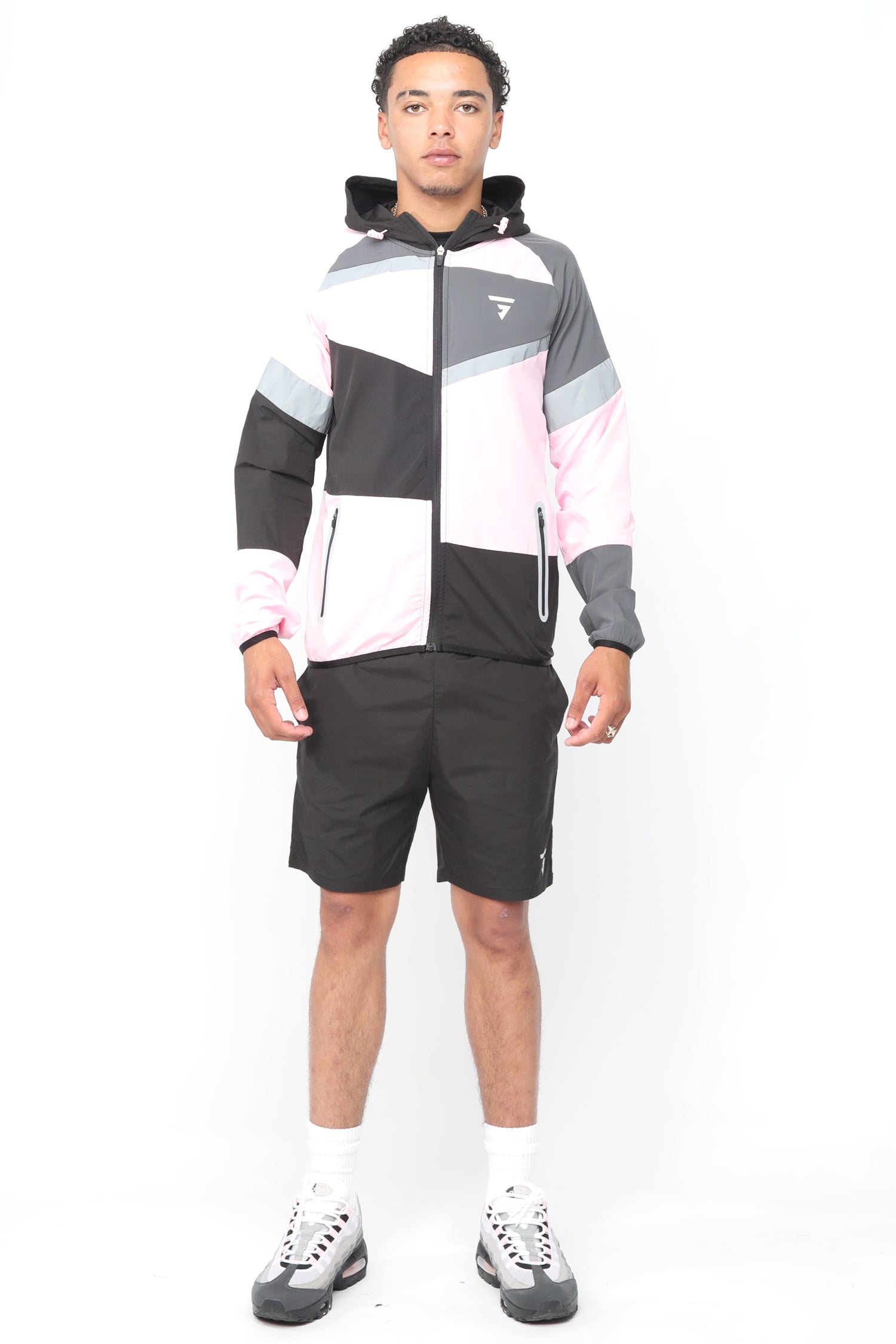 Panel Jacket - Black/Onyx/Pink Foam