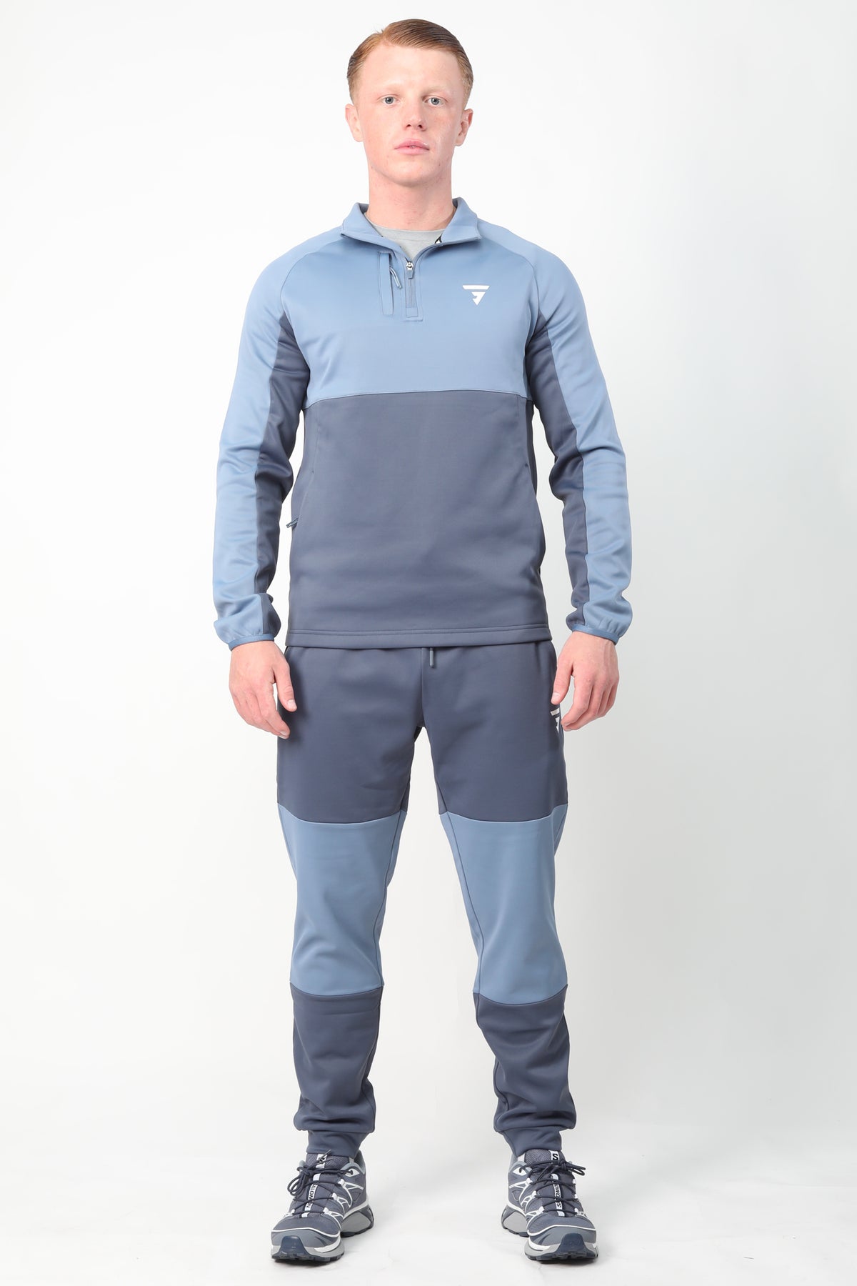 Cushy 2.0 Half Zip - Glacier Blue