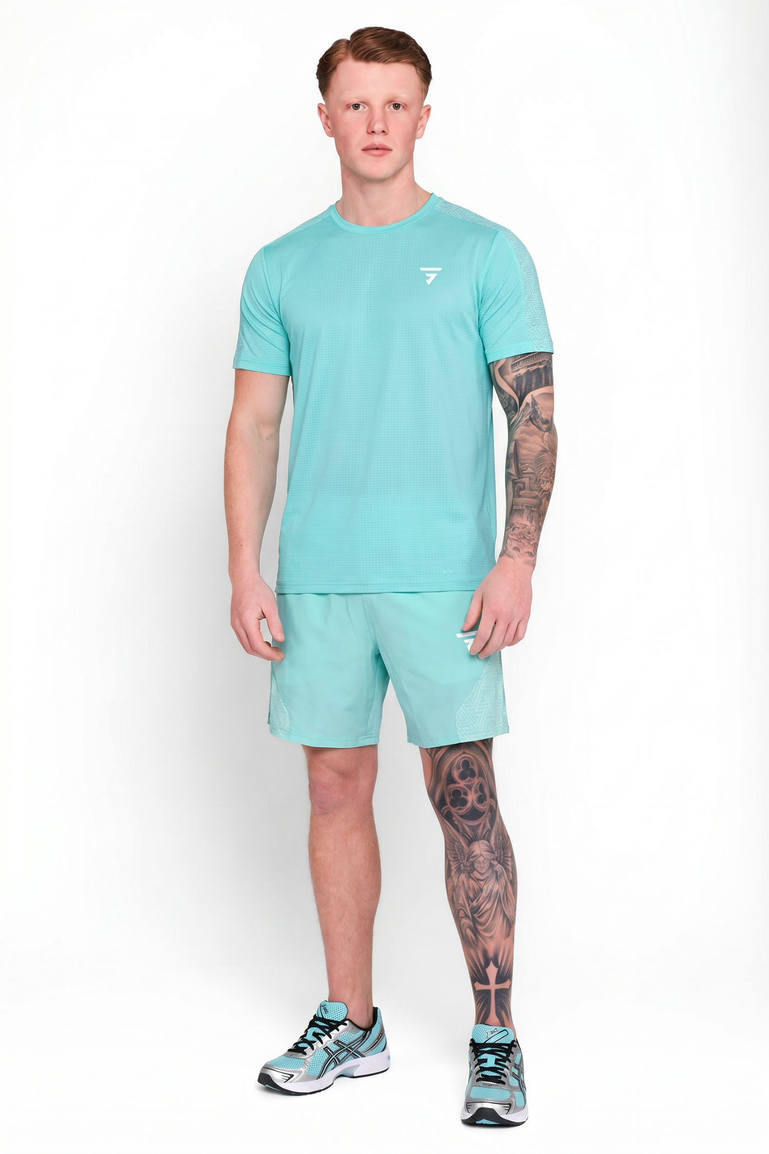 Motion Tee - Polar Aqua