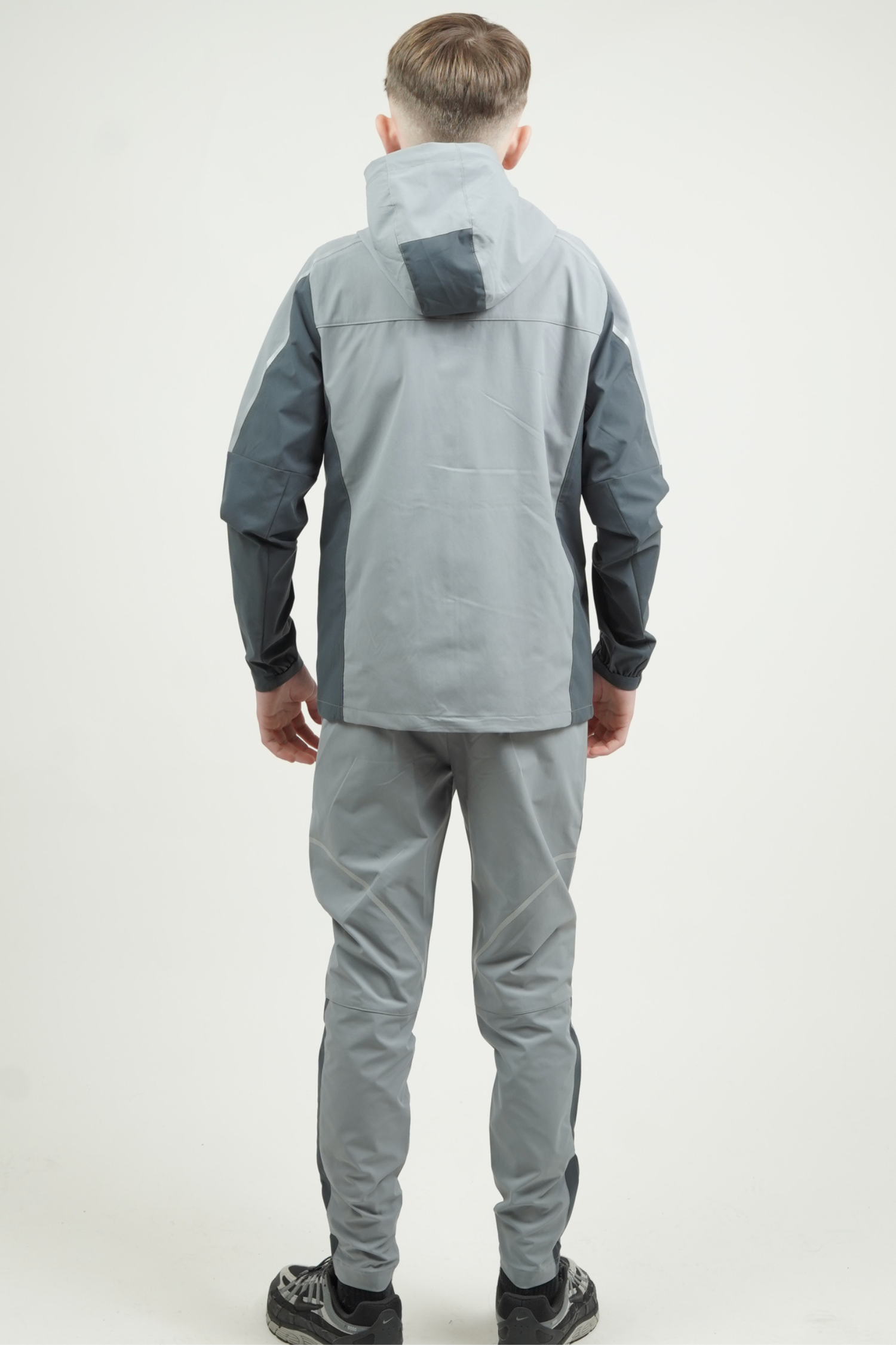 Junior Reflect Pant - Light Grey/Dark Grey/Aqua Blue