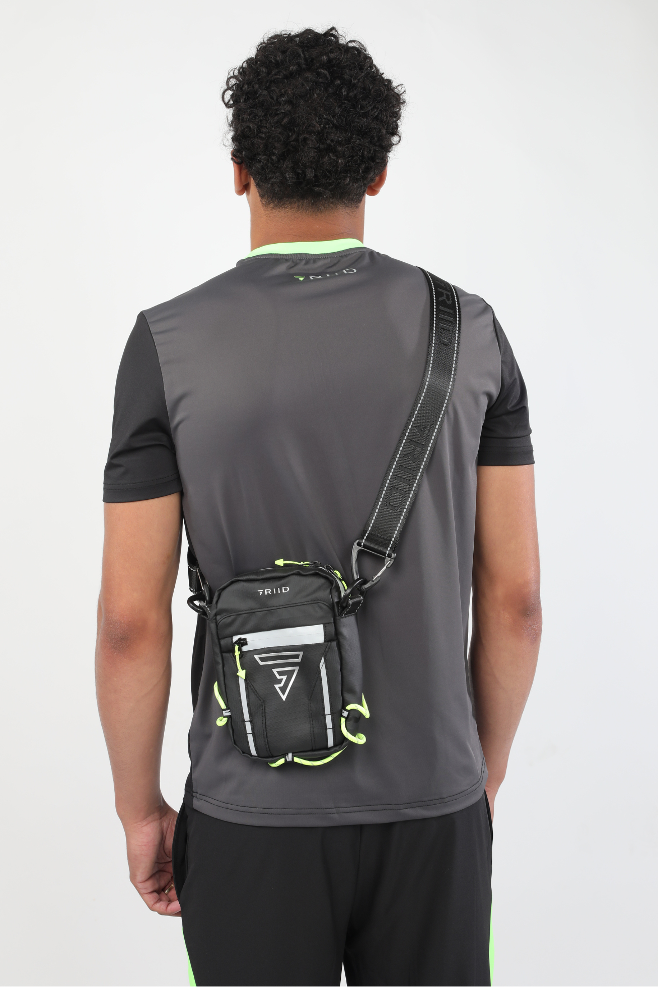 G Logo Sidebag - Black/Neon