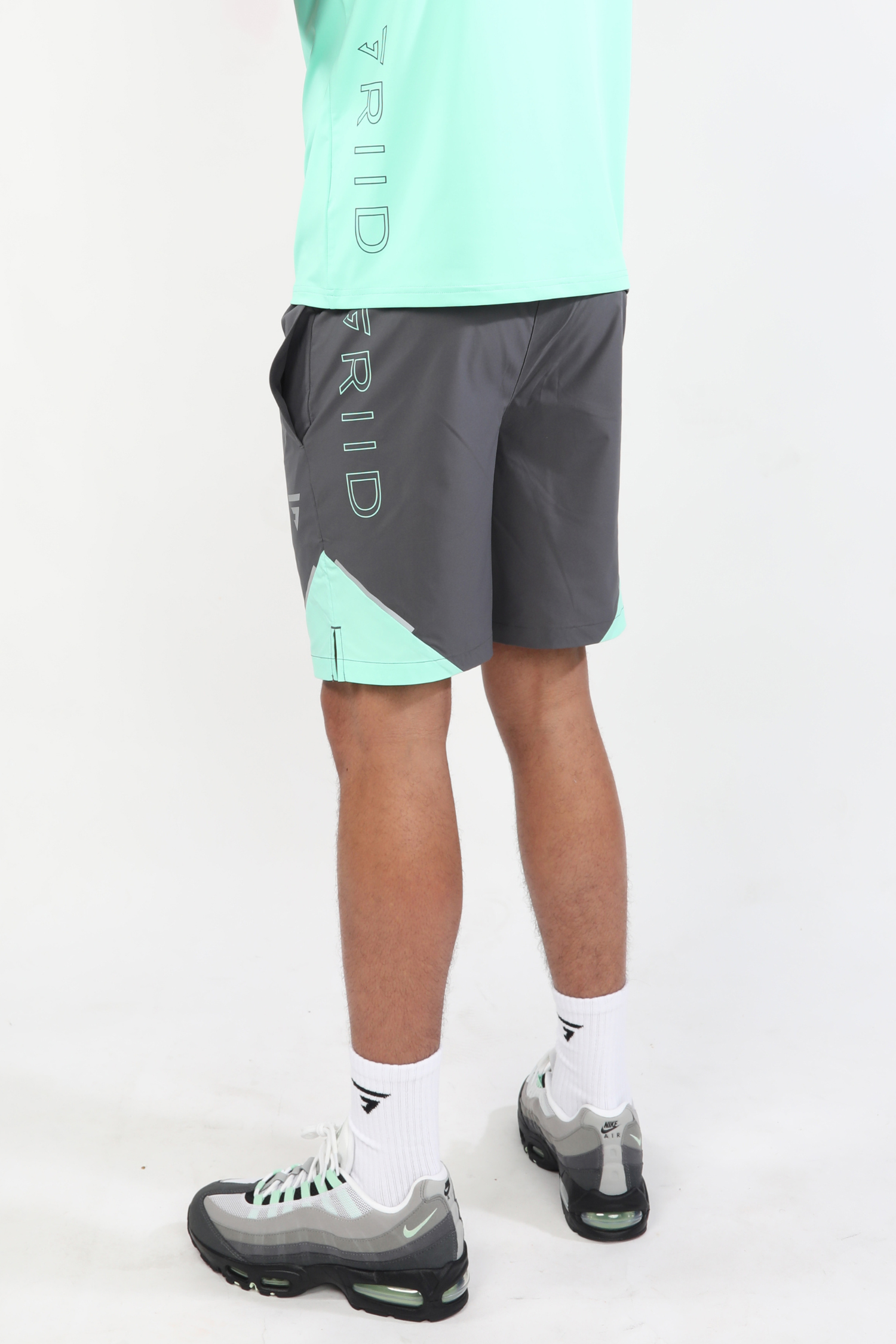 Fusion Shorts - Mint/Grey