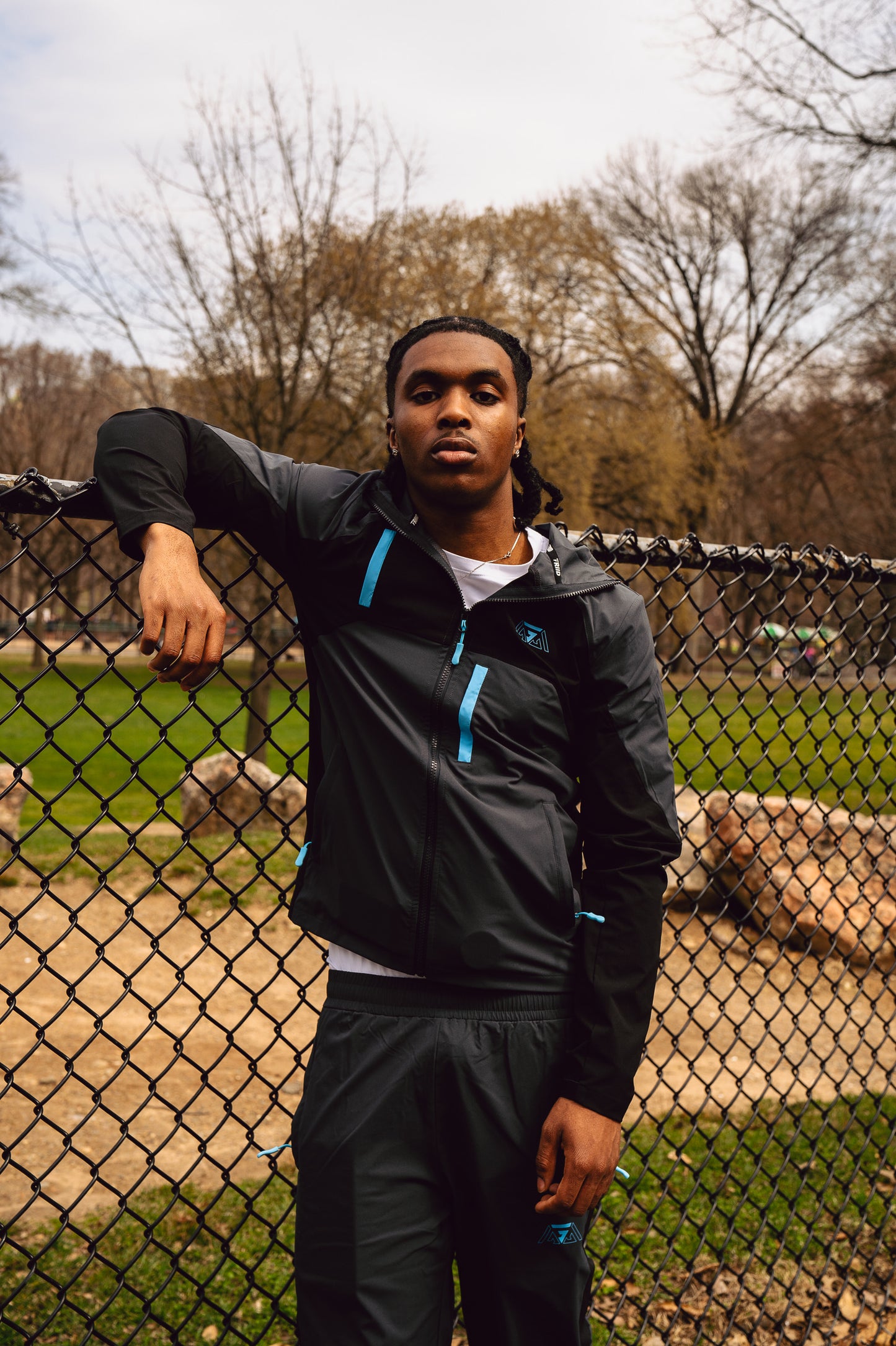 Ridge Jacket - Shadow Grey/Phantom Black/Electric Blue