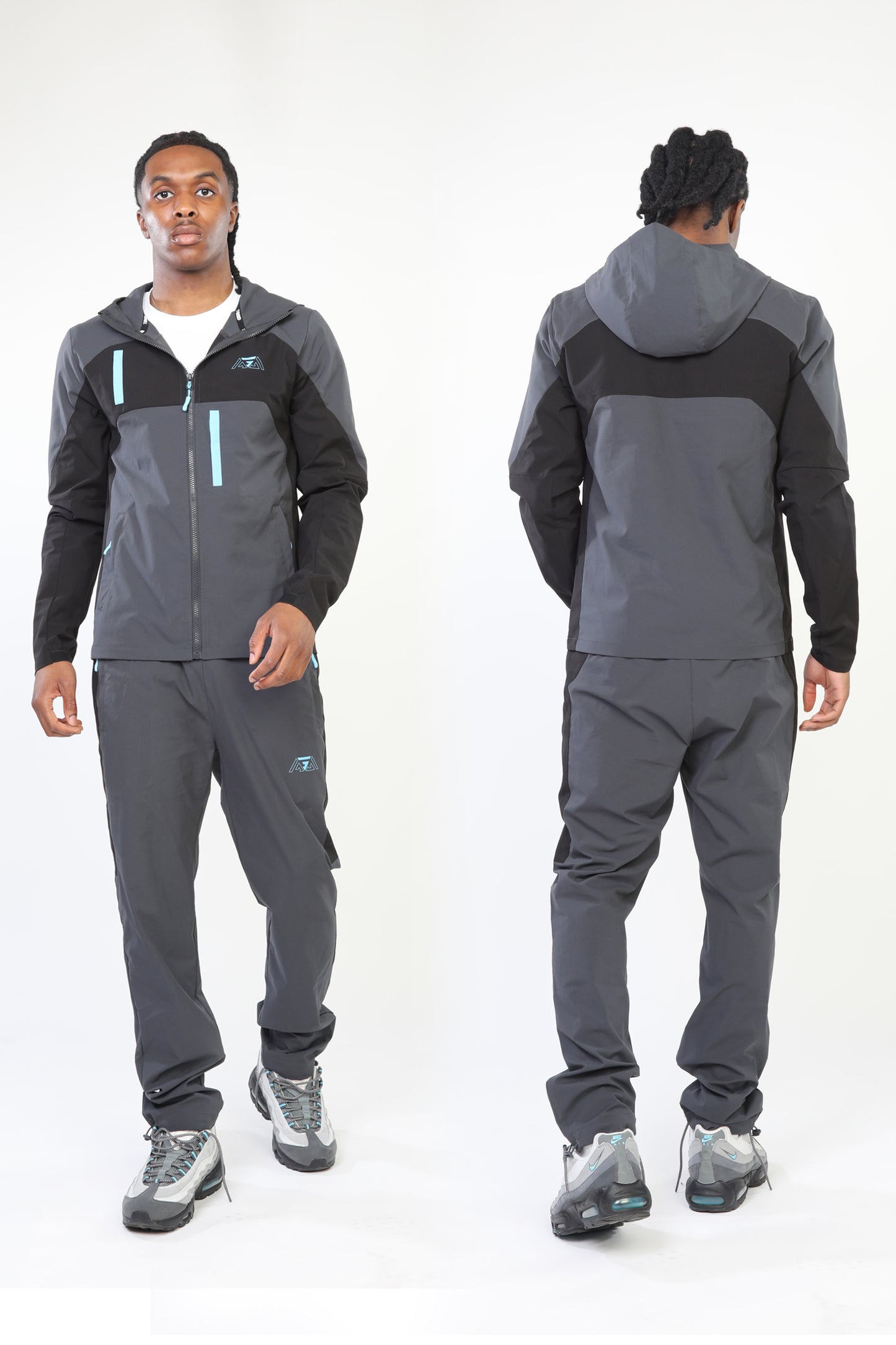 Ridge Jacket - Shadow Grey/Phantom Black/Electric Blue