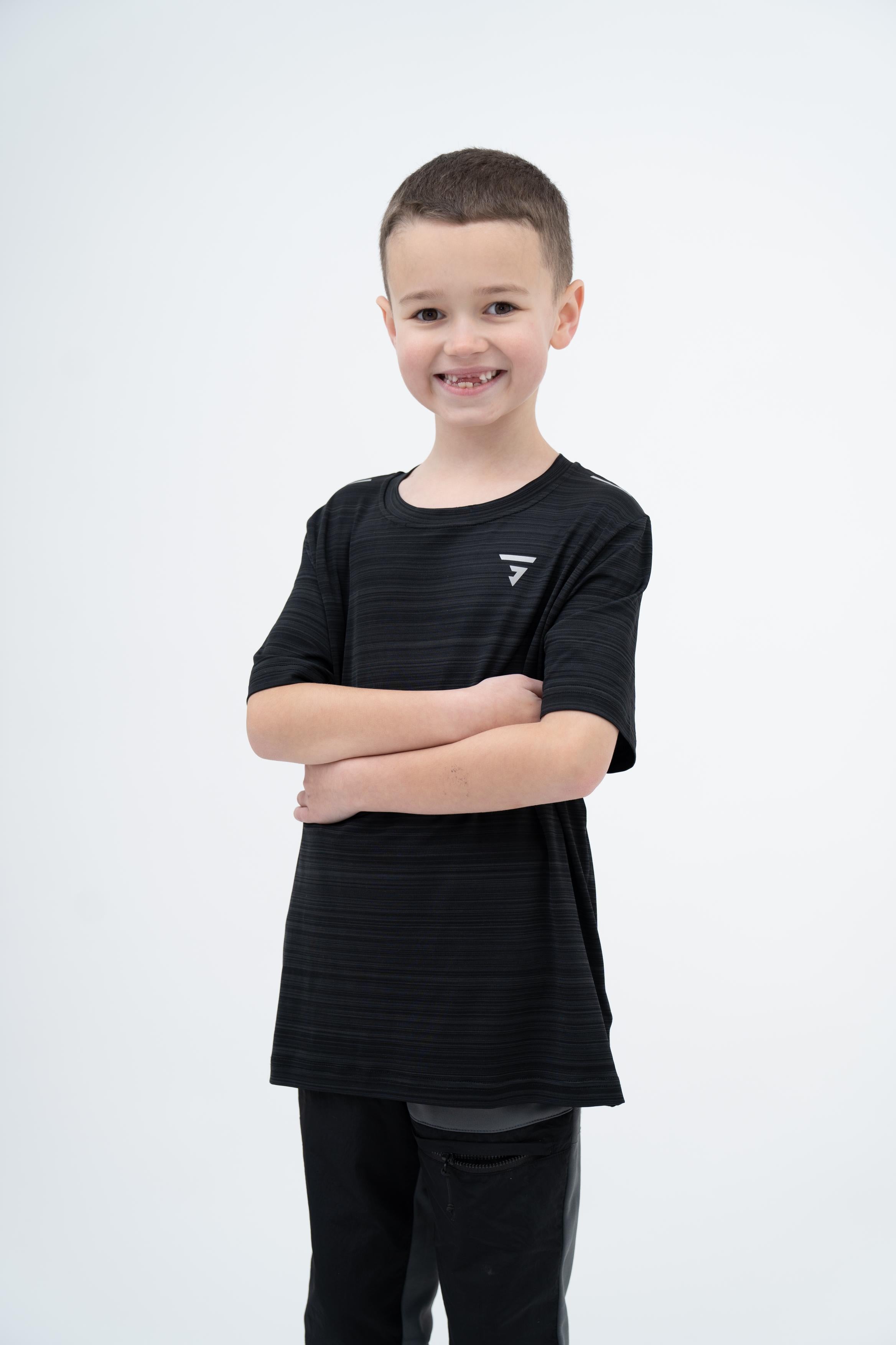 Junior Flow Tee - Black