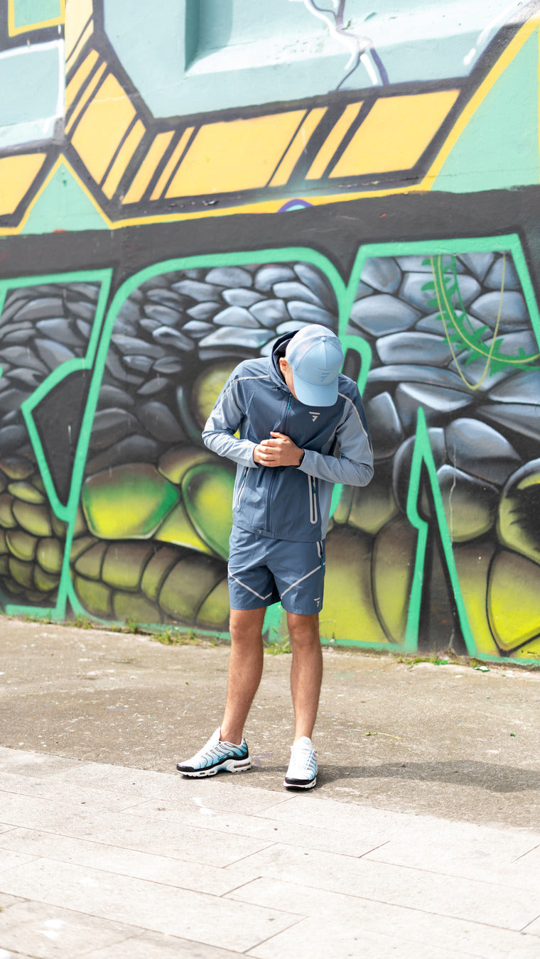 Reflect Shorts - Steel Blue/Powder Blue