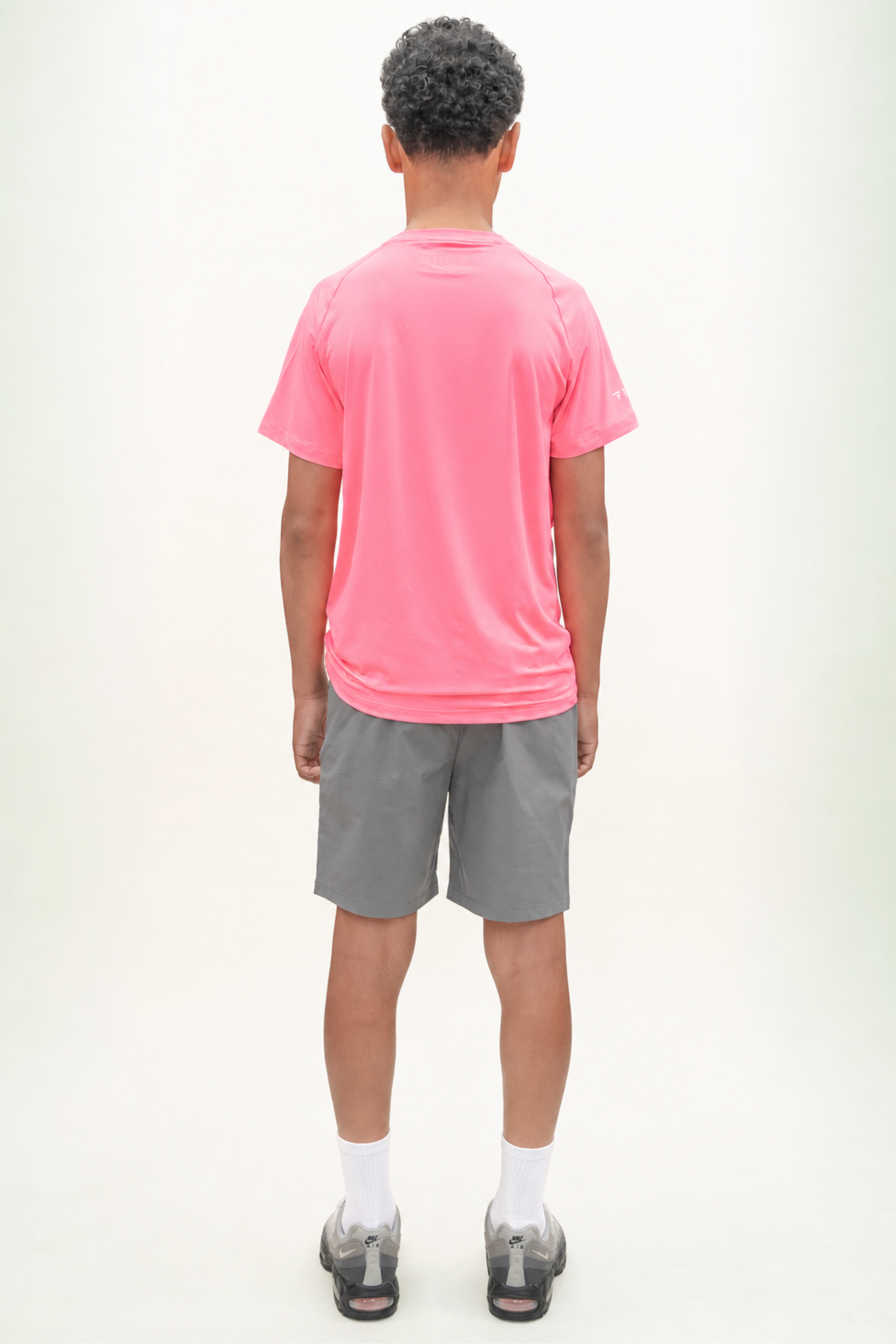 Junior Velo Tee - Pink Slate