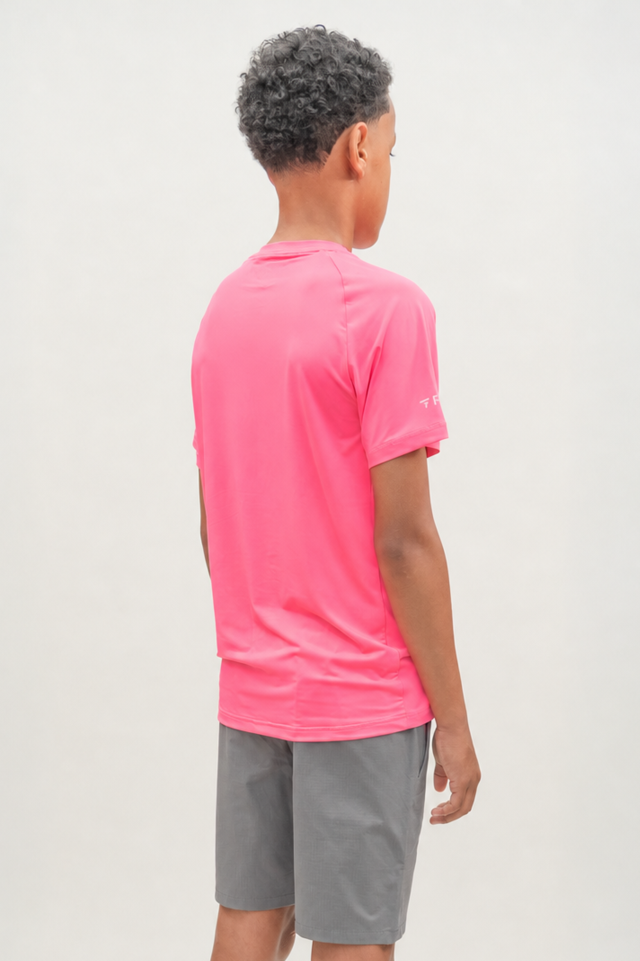 Junior Velo Tee - Pink Slate