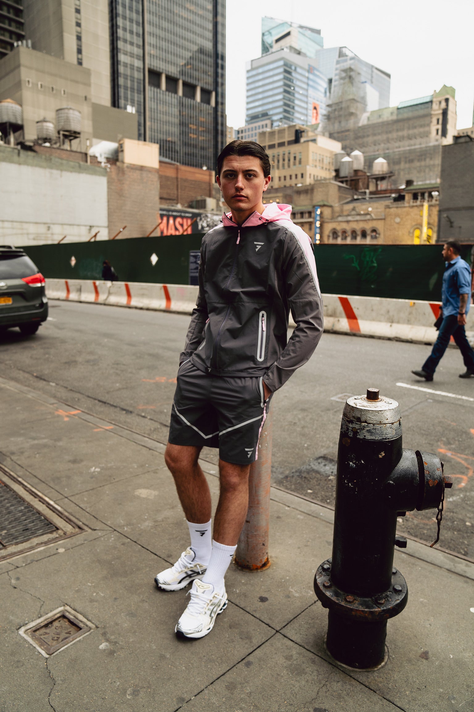 GRIID Reflect Jacket - Pink Foam