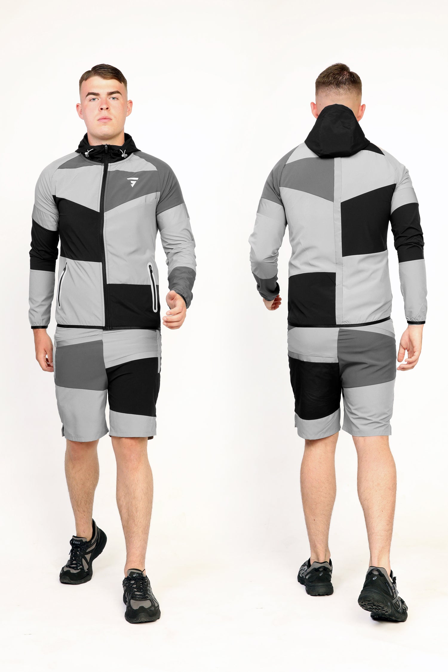 GRIID Panel Jacket - Black/Onyx/Platinum Grey