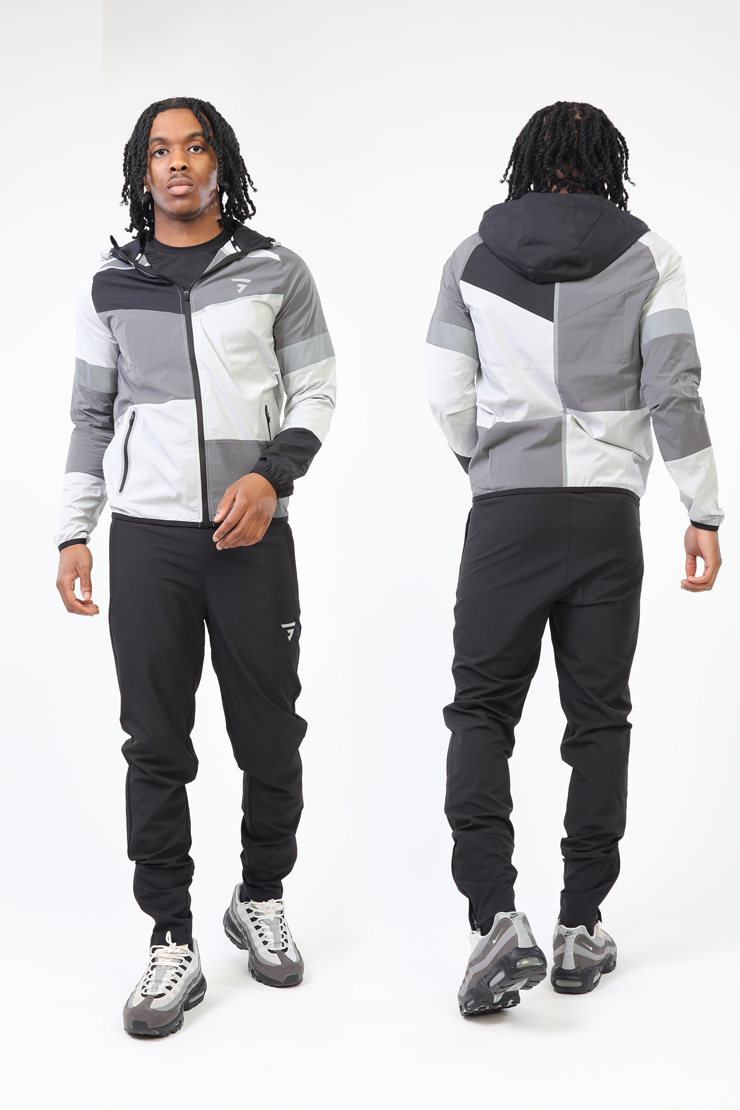 GRIID Panel Jacket - Black/Onyx/Platinum Grey