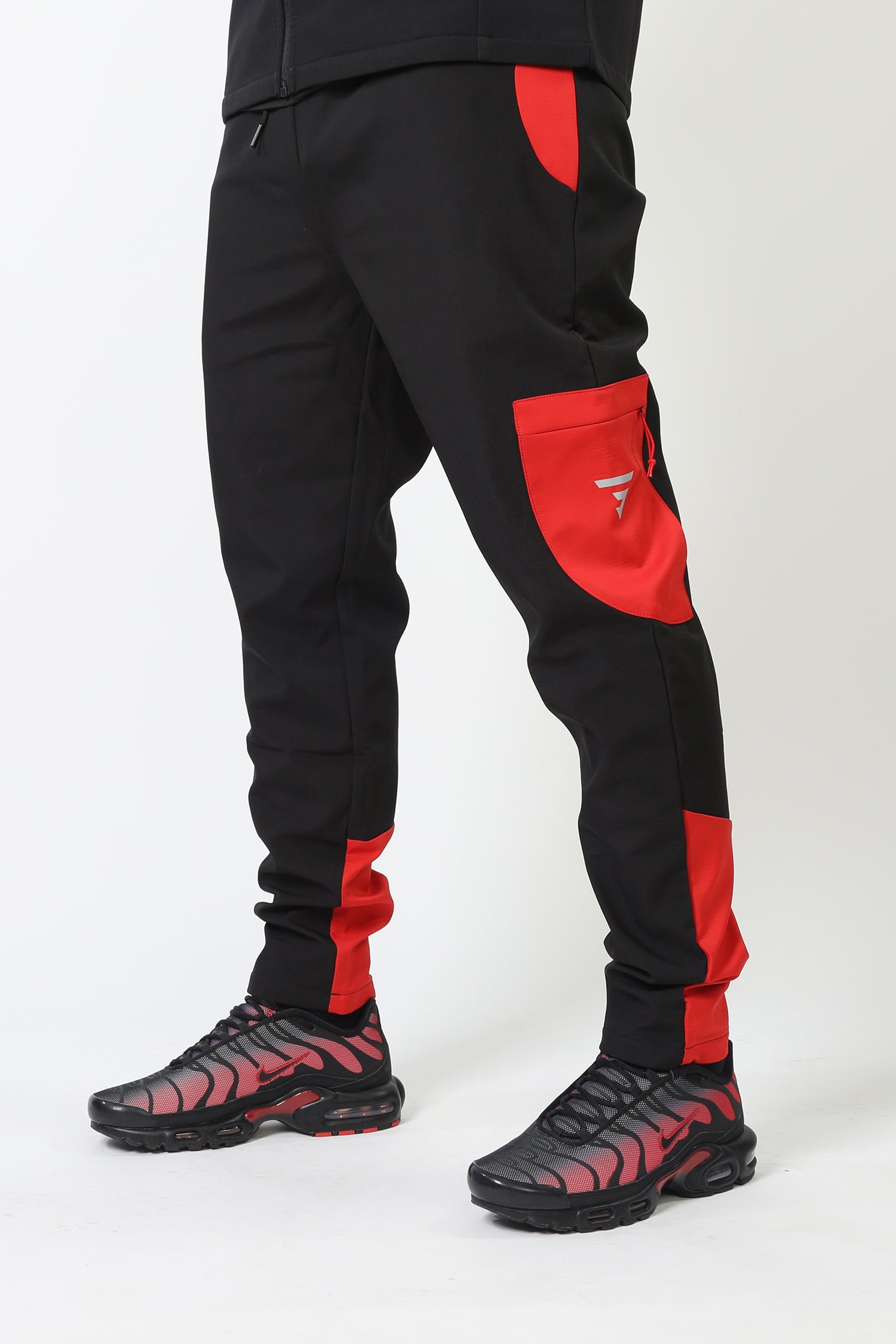 GRIID Aero Pant - Black/Red
