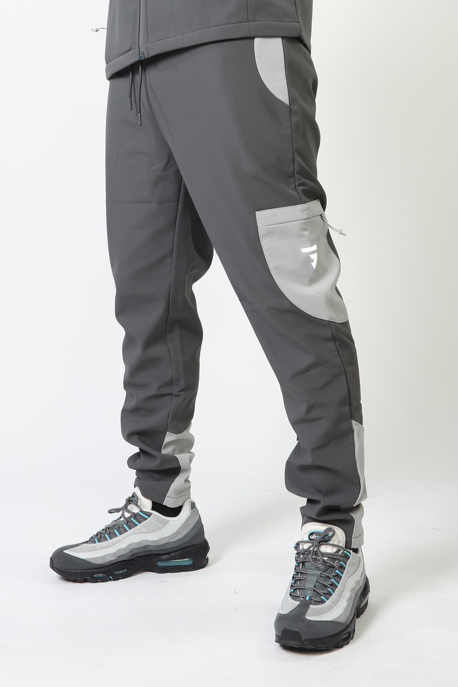 GRIID Aero Pant - Mid Grey/Light Grey
