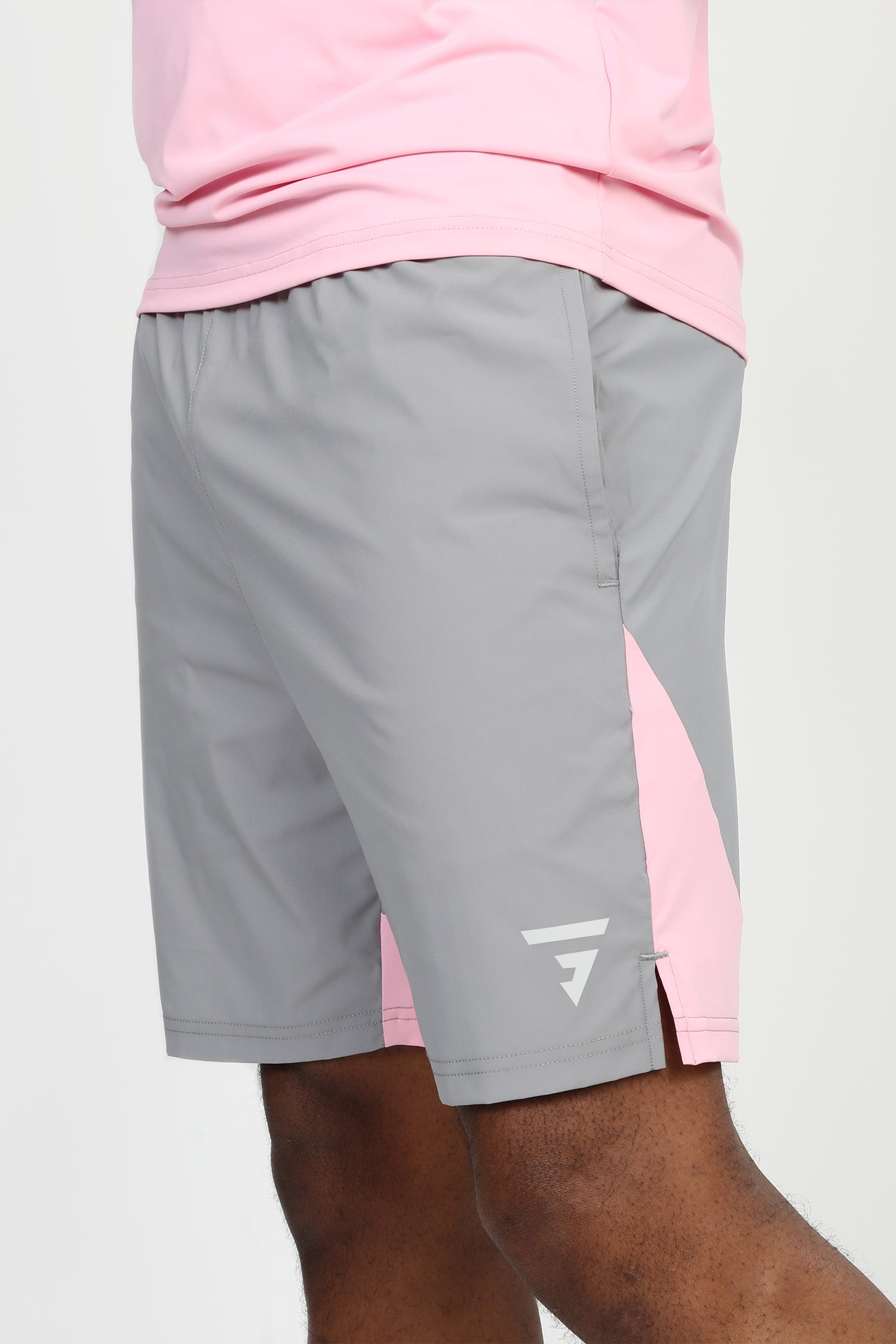 GRIID Pulse Shorts - Monument/Pink Foam