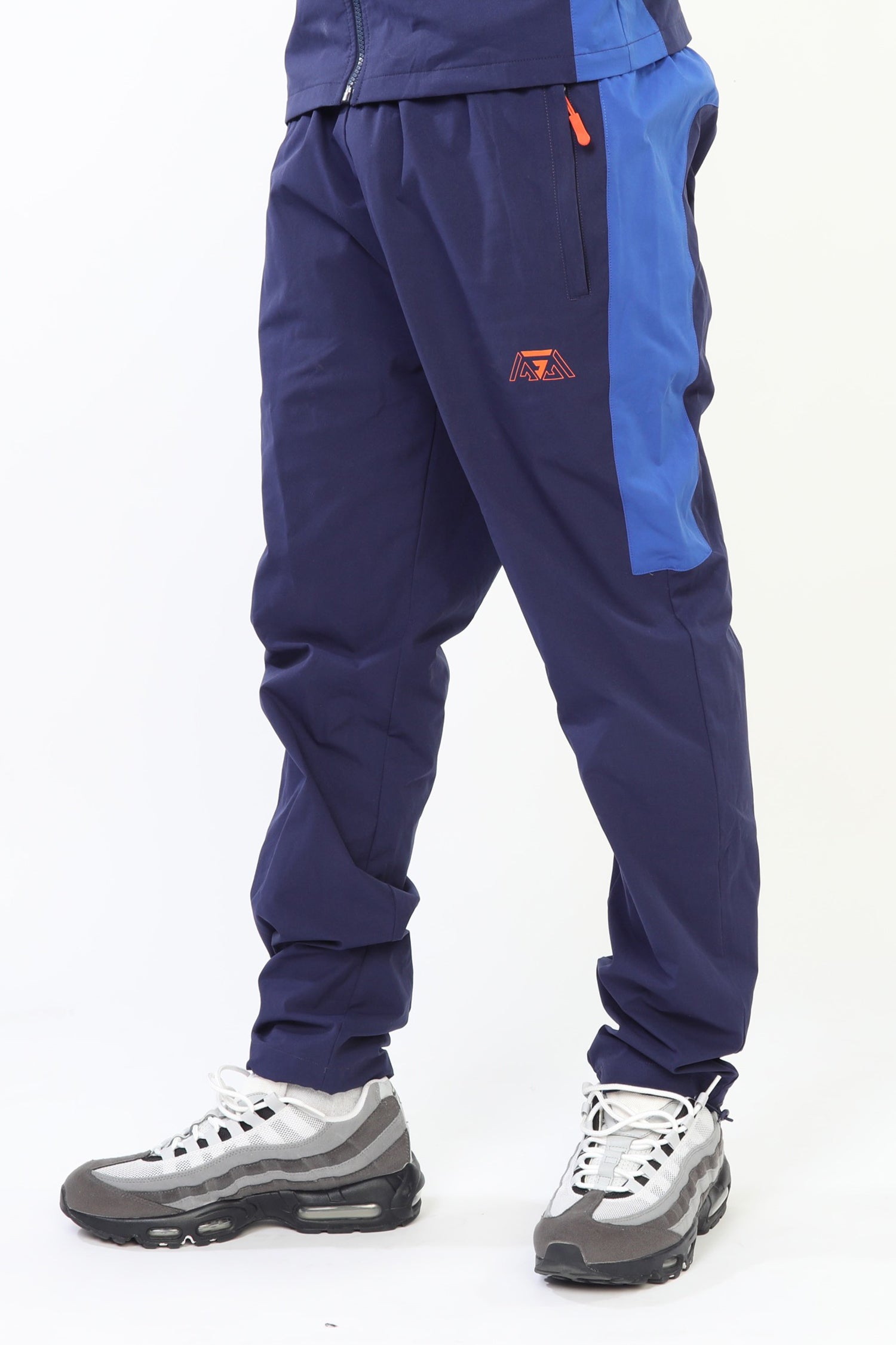 GRIID Ridge Pant - Deep Navy/Midnight Blue/Orange