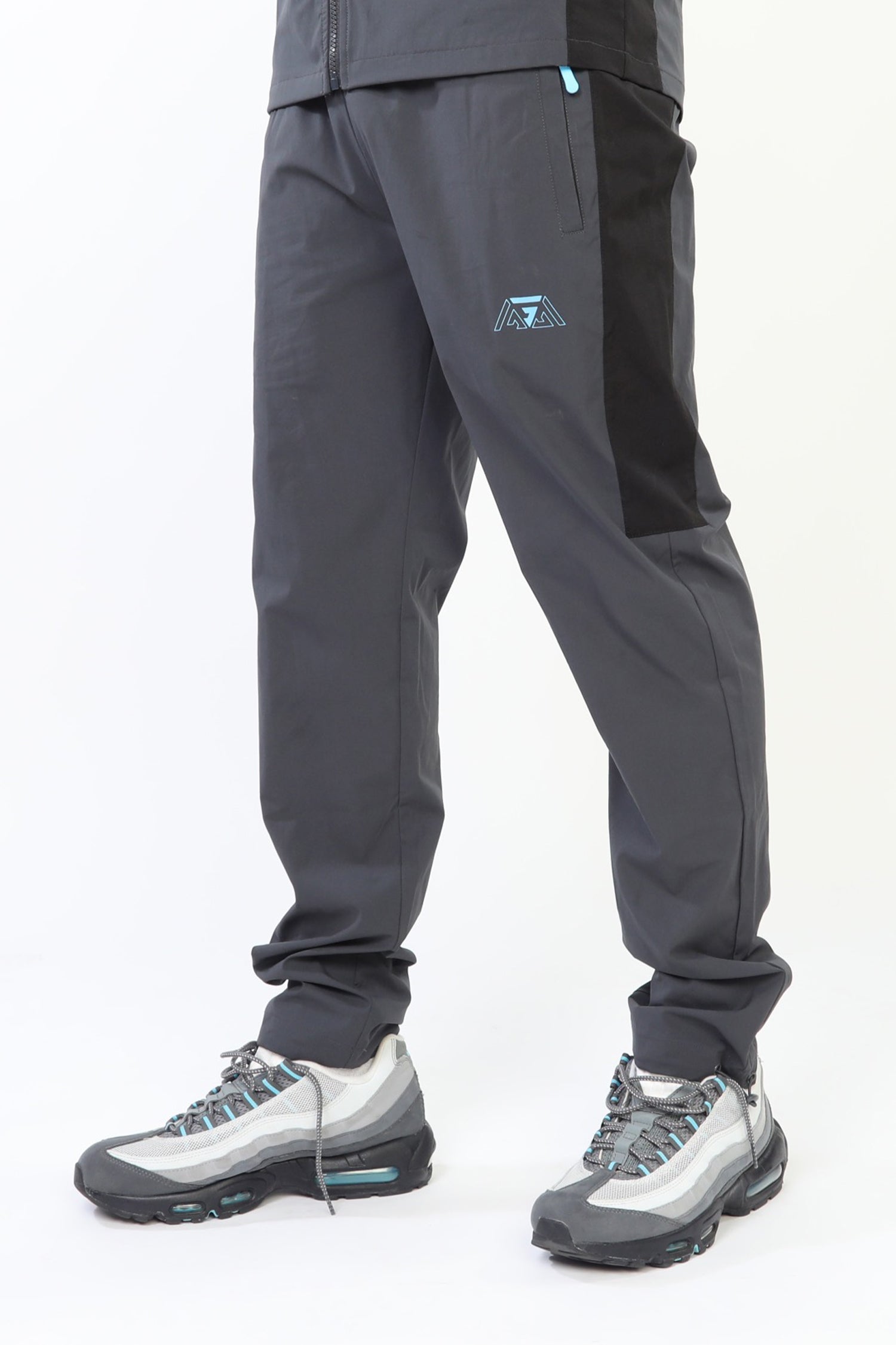 GRIID Ridge Pant - Shadow Grey/Phantom Black/Electric Blue