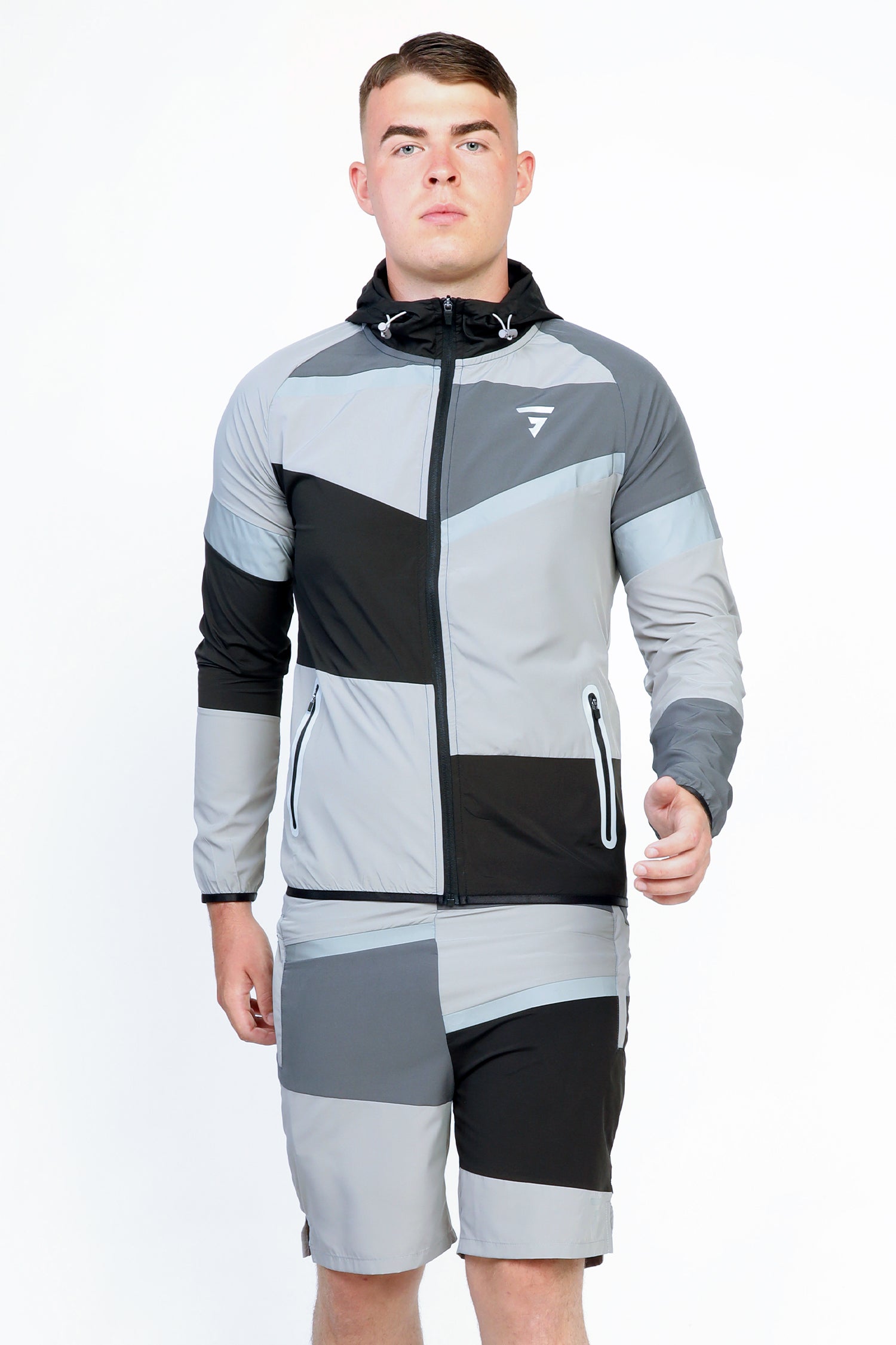 GRIID Panel Jacket - Black/Onyx/Platinum Grey