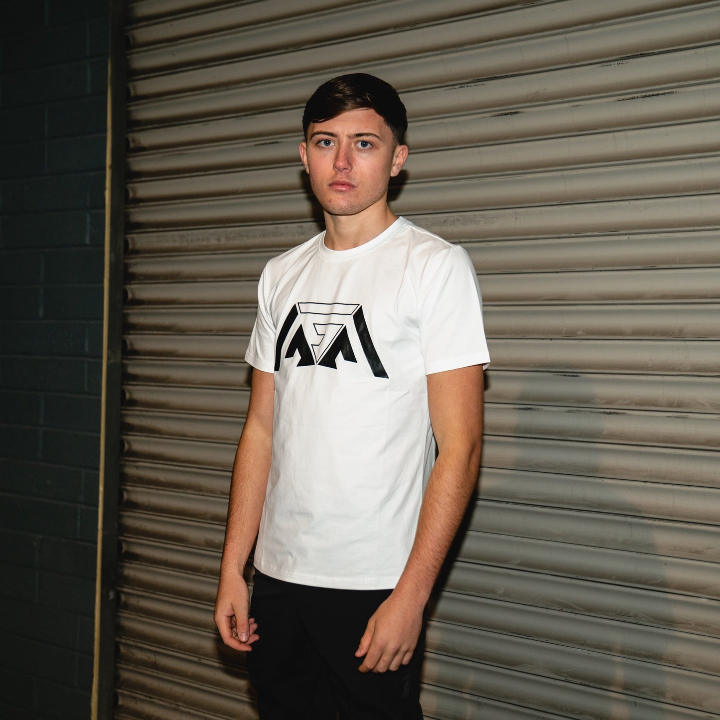 Triple G Logo Tee - White