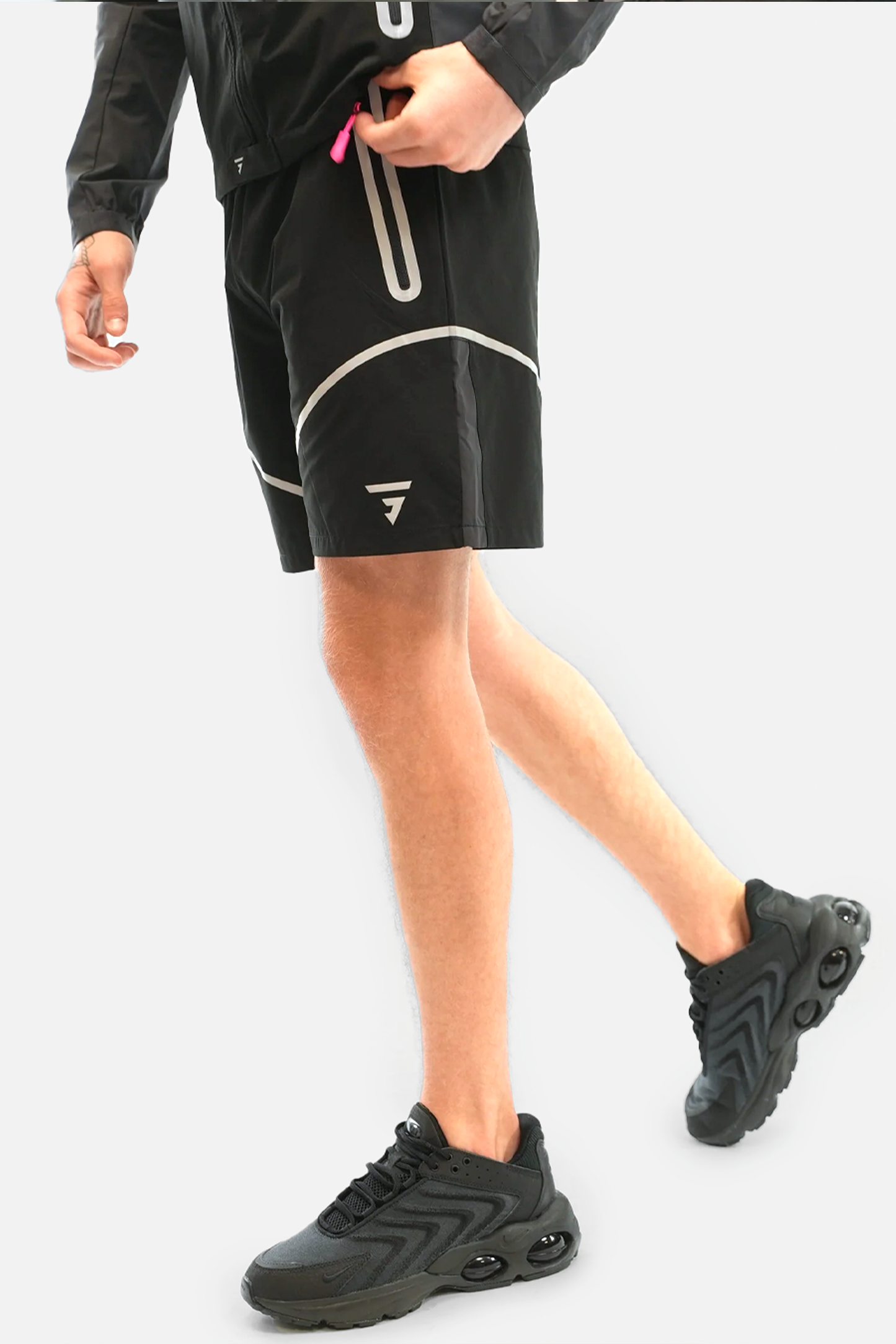 Reflect Shorts - Black/Pink/Charcoal