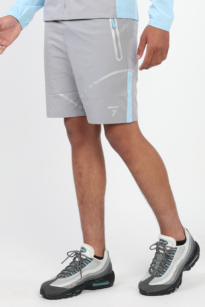 Reflect Shorts - Light Grey/Blue