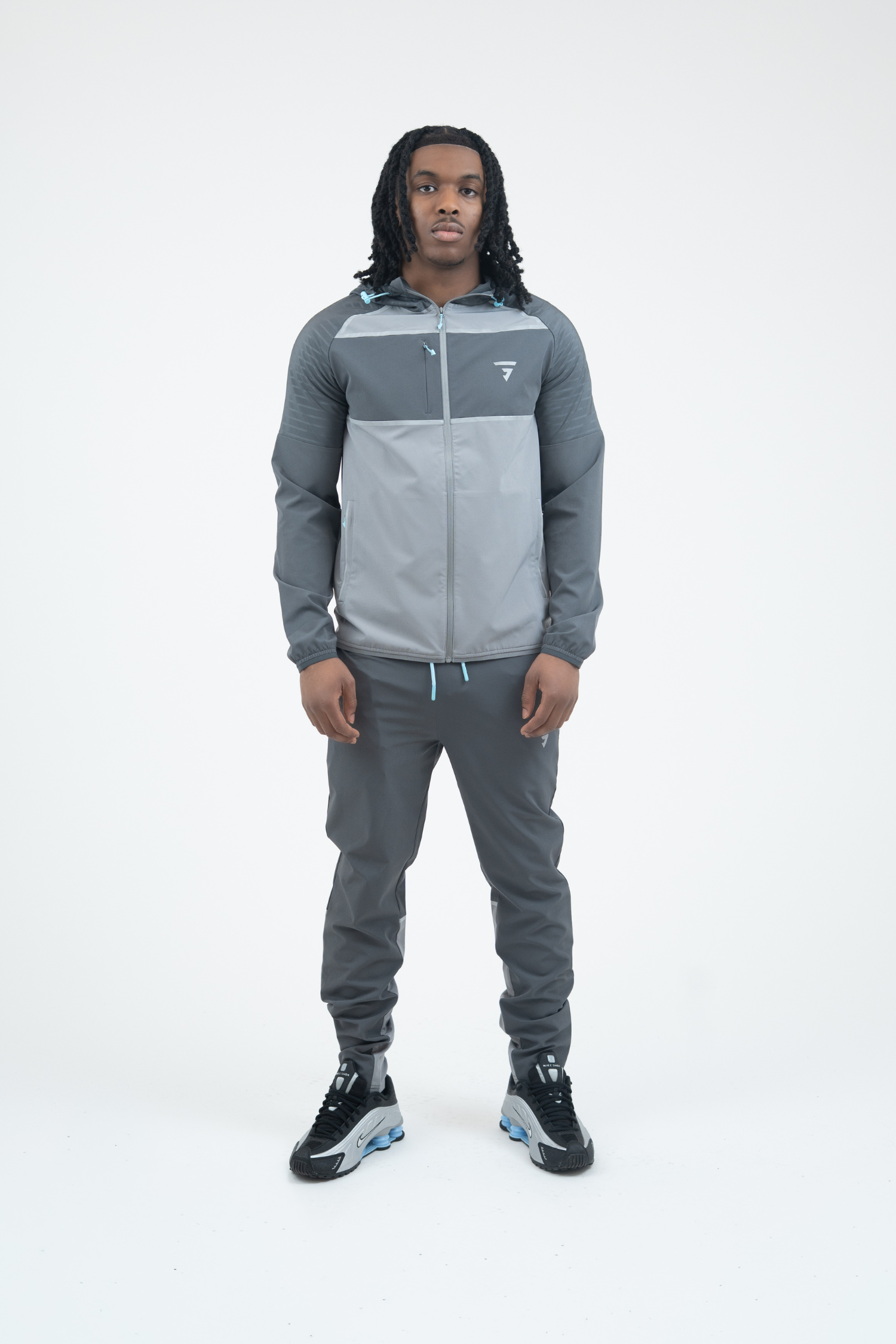 Glitch Jacket - Blue Wave