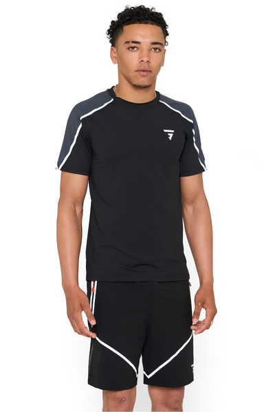 GRIID Reflect Tee - Black/Asphalt