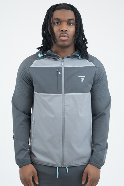 Glitch Jacket - Blue Wave