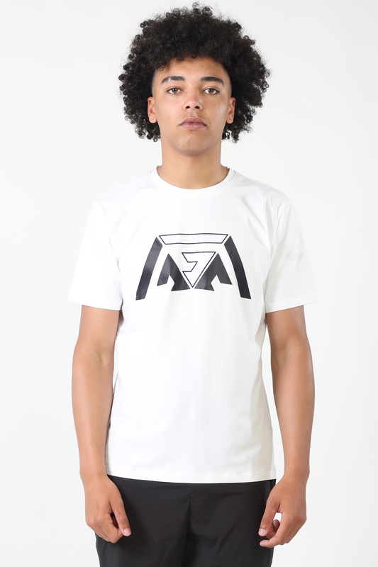 Triple G Logo Tee - White