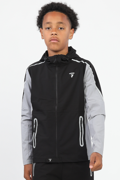 Junior Reflect Jacket - Black/Grey