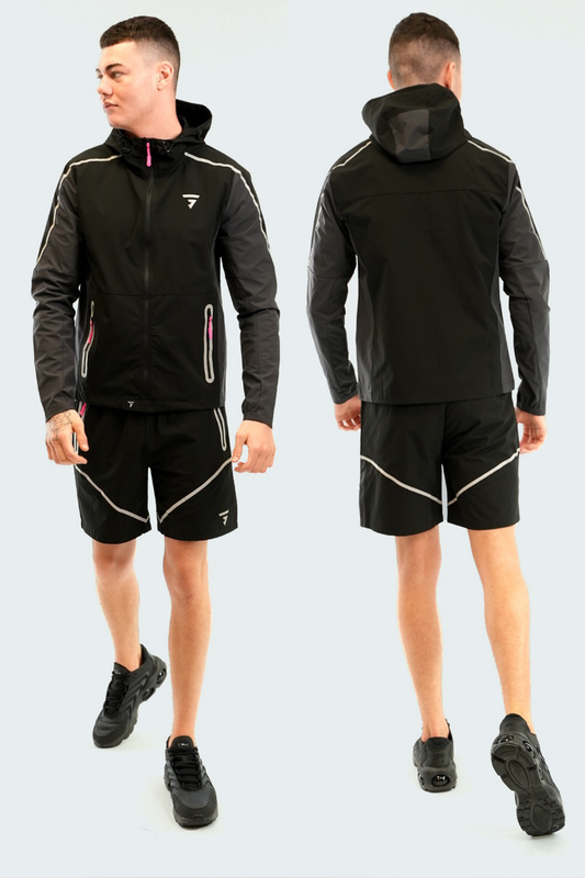 Reflect Jacket - Black/Pink/Charcoal