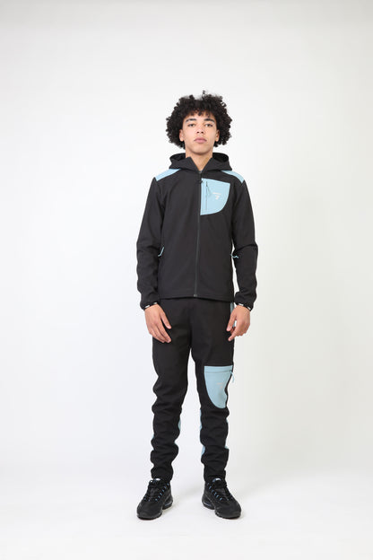 Aero Jacket - Black/Blue
